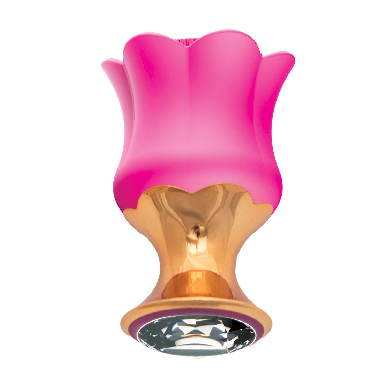 GODDESS DIAMOND BLOOM MASSAGER-FUSHCIA - #3208