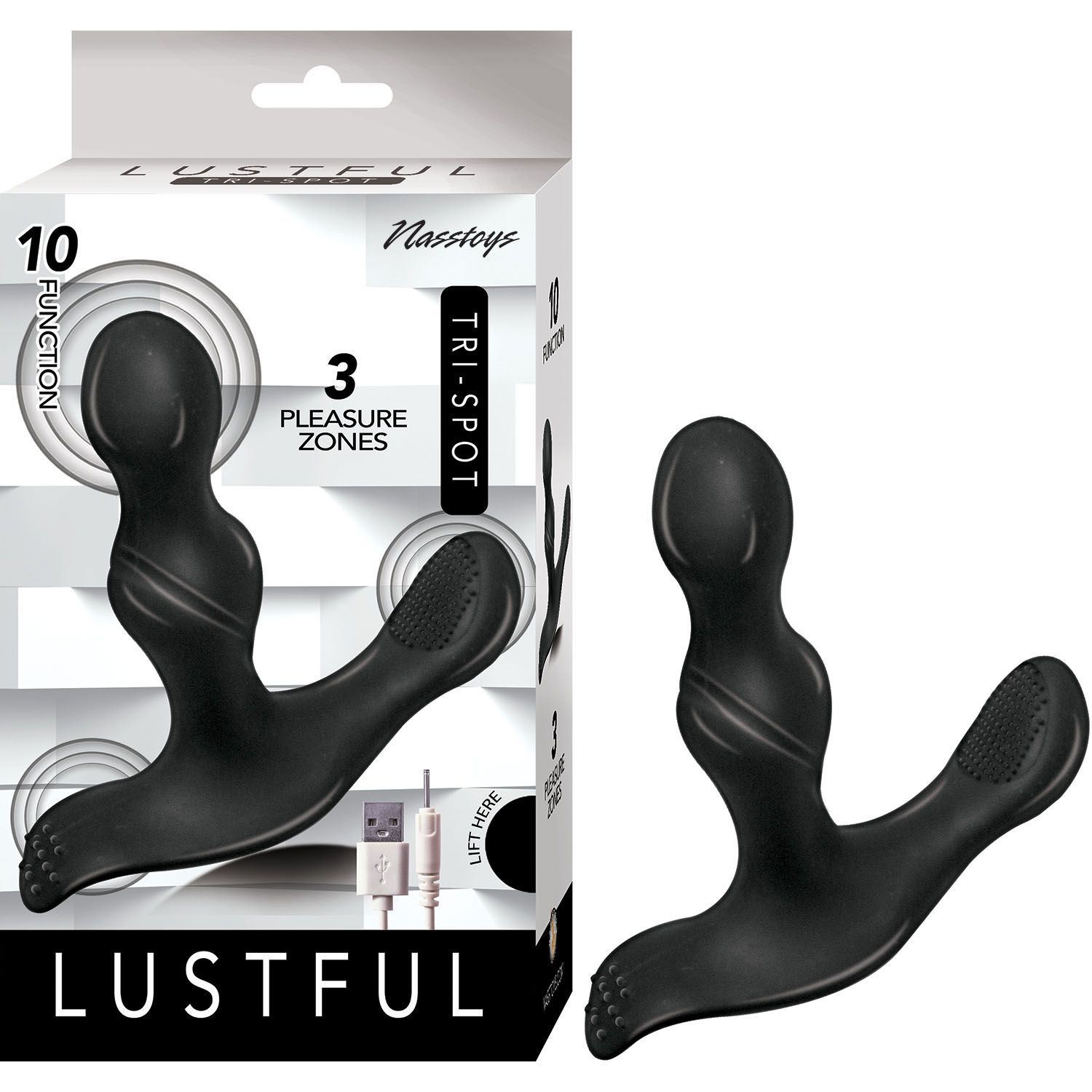 LUSTFUL TRI-SPOT-BLACK - #2997-2
