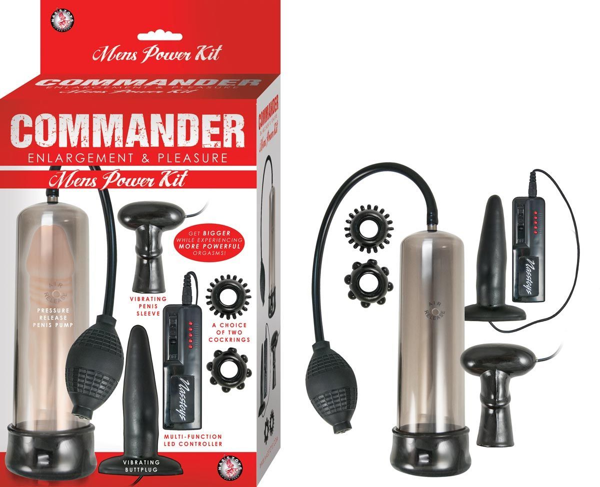 COMMANDER MENS POWER KIT-BLACK - #2847
