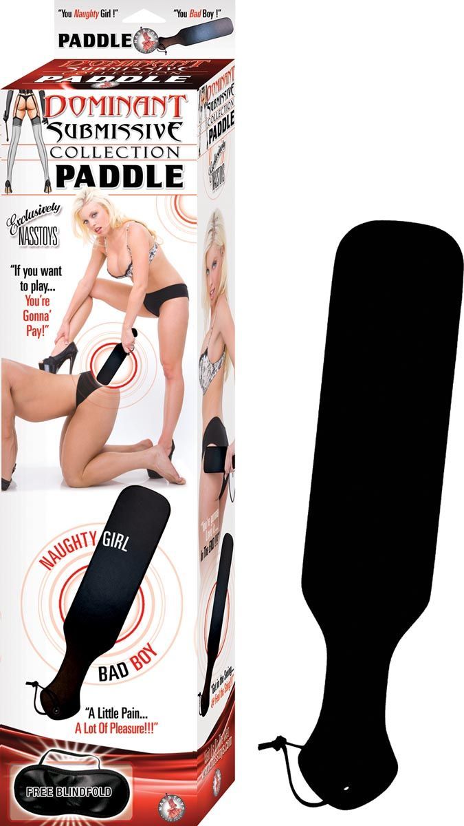 DOMINANT SUBMISSIVE PADDLE - BLACK - #2283