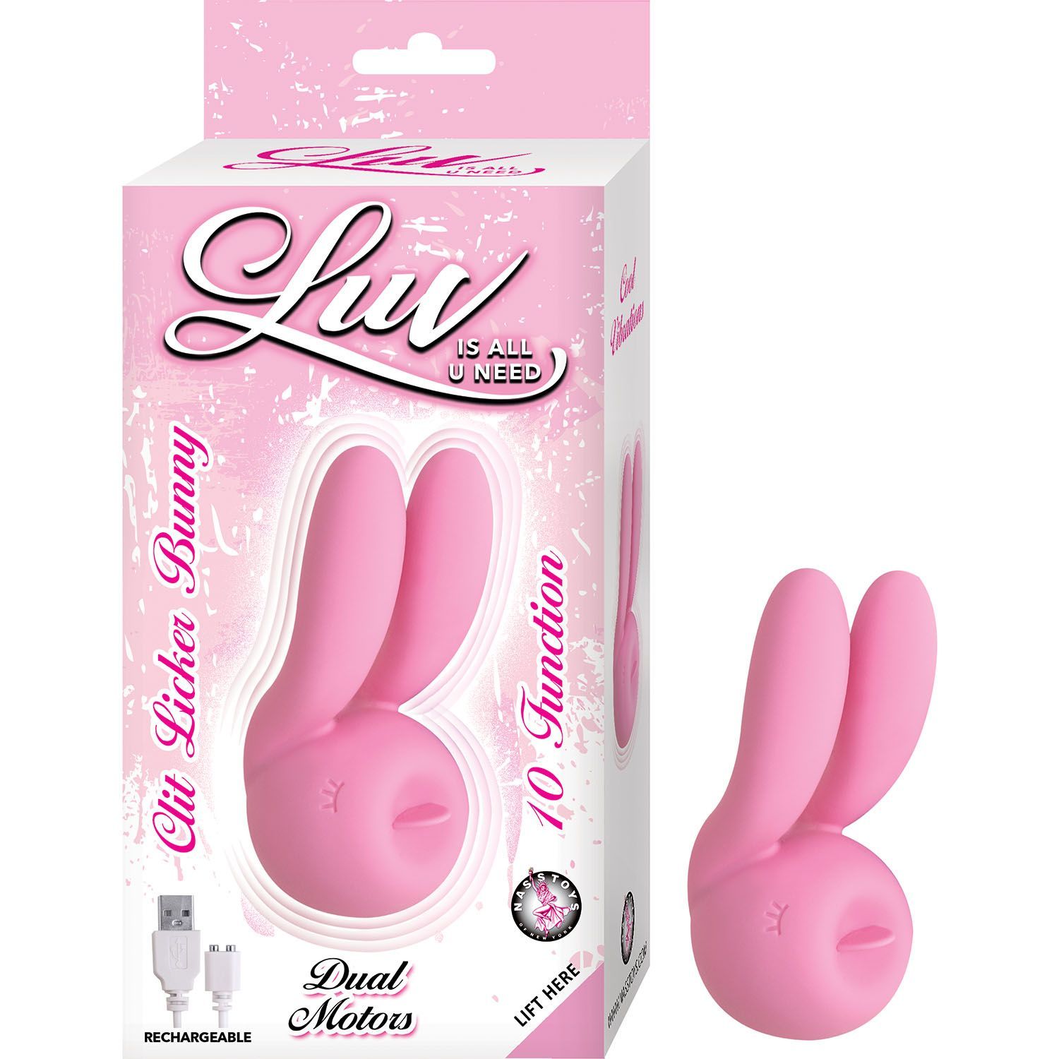 LUV CLIT LICKER BUNNY-PINK - #2967-1