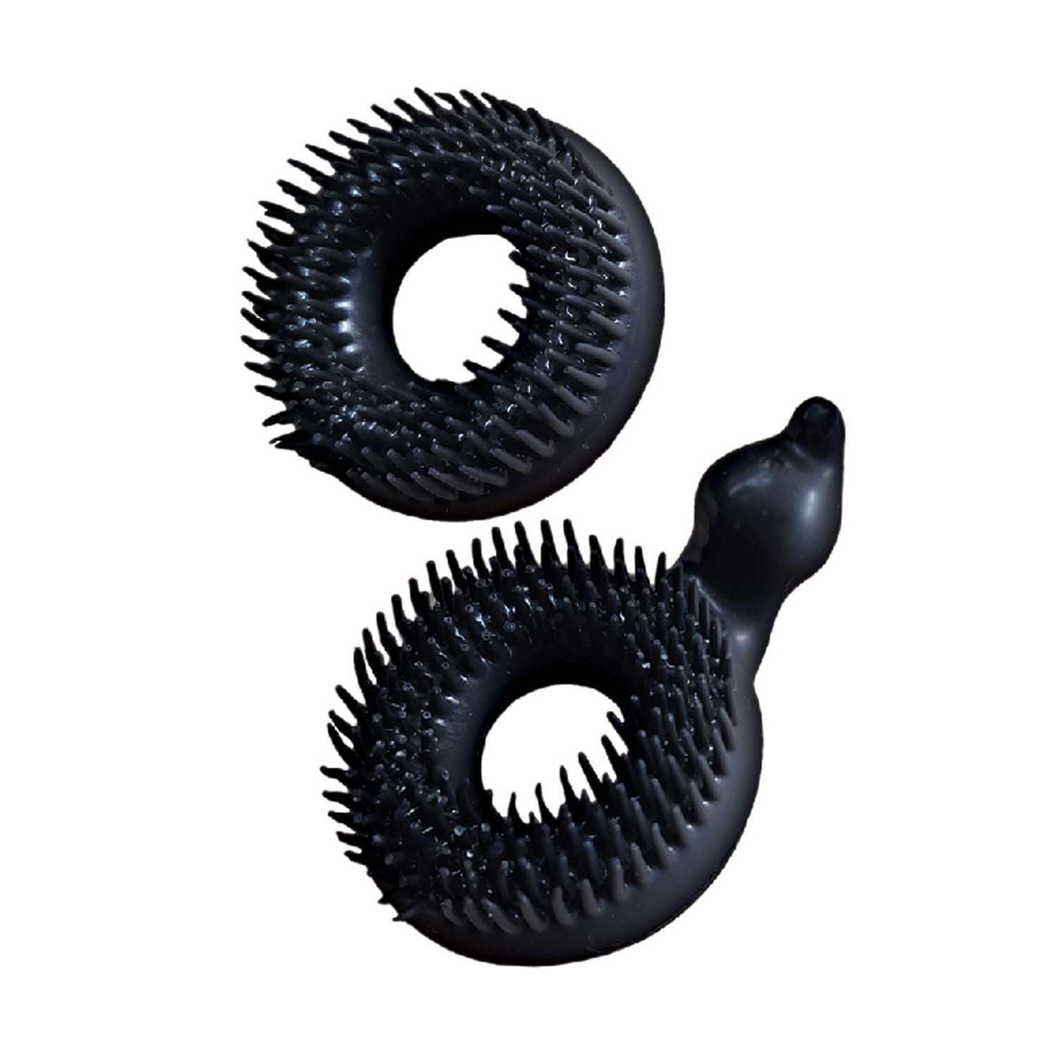 ENHANCER DUAL LOVE RINGS-BLACK - #3236-2