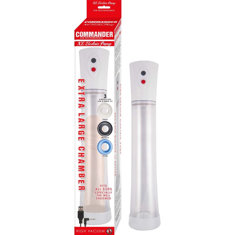 COMMANDER XL ELECTRIC PUMP-WHITE - #3048-1