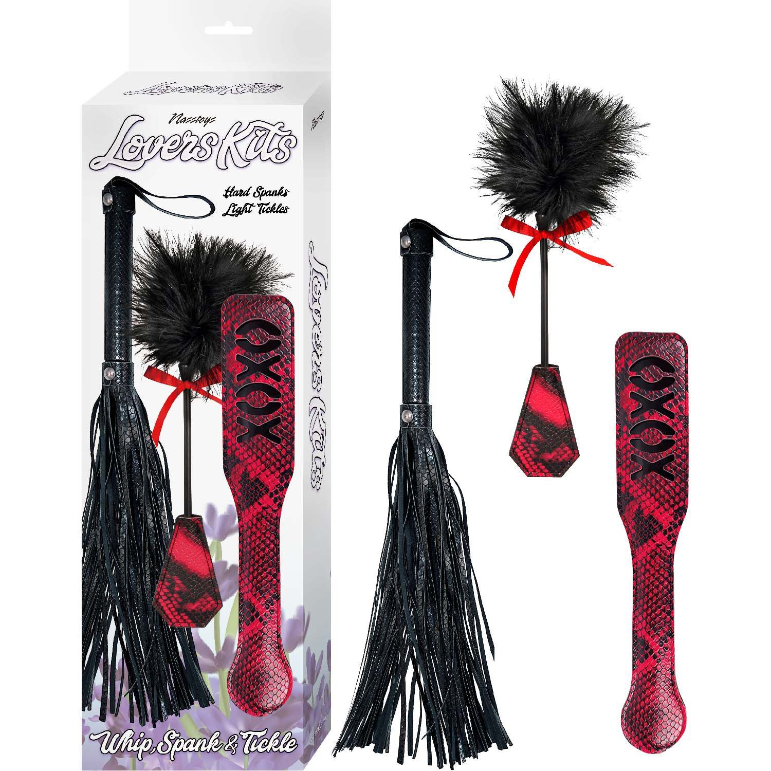 LOVERS KITS WHIP, TICKLE &amp; PADDLE - #3096