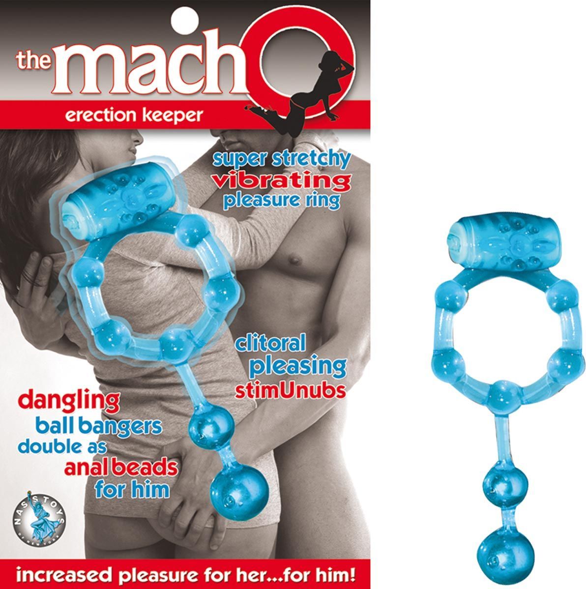 THE MACHO ERECTION KEEPER-BLUE - #1915-1