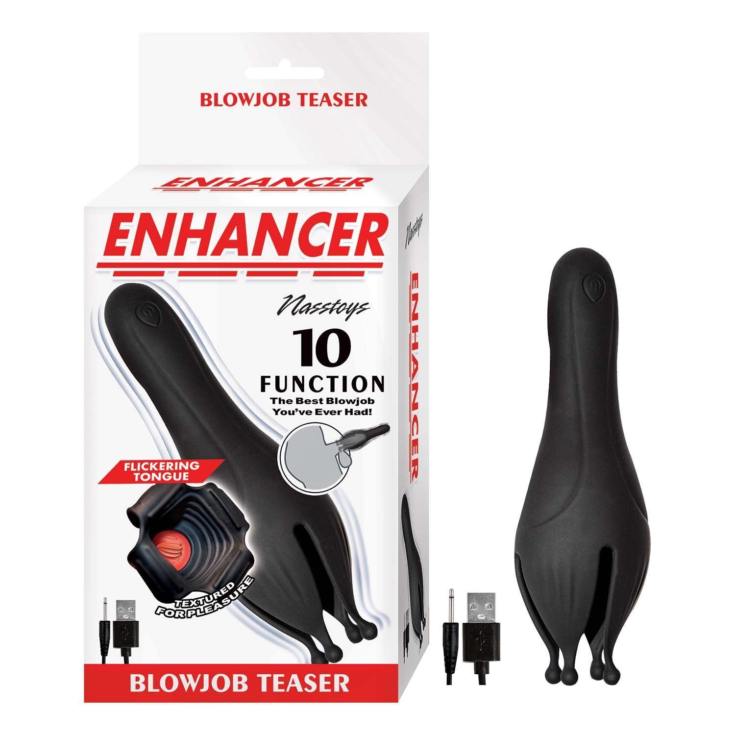 ENHANCER BLOW JOB TEASER-BLACK - #3053