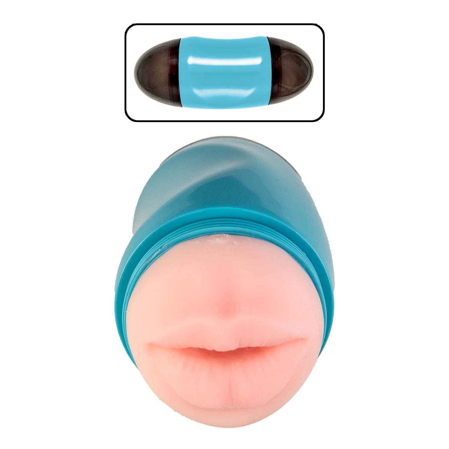 DELITE TWO WAYS MOUTH &amp; ASS-WHITE - #3197