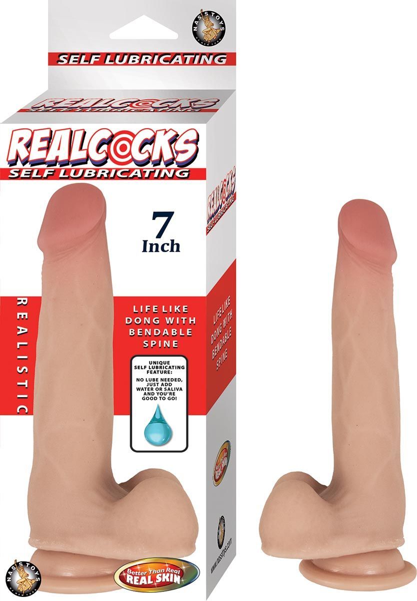 REALCOCKS SELF LUBRICATING 7&quot;-WHITE - #2934