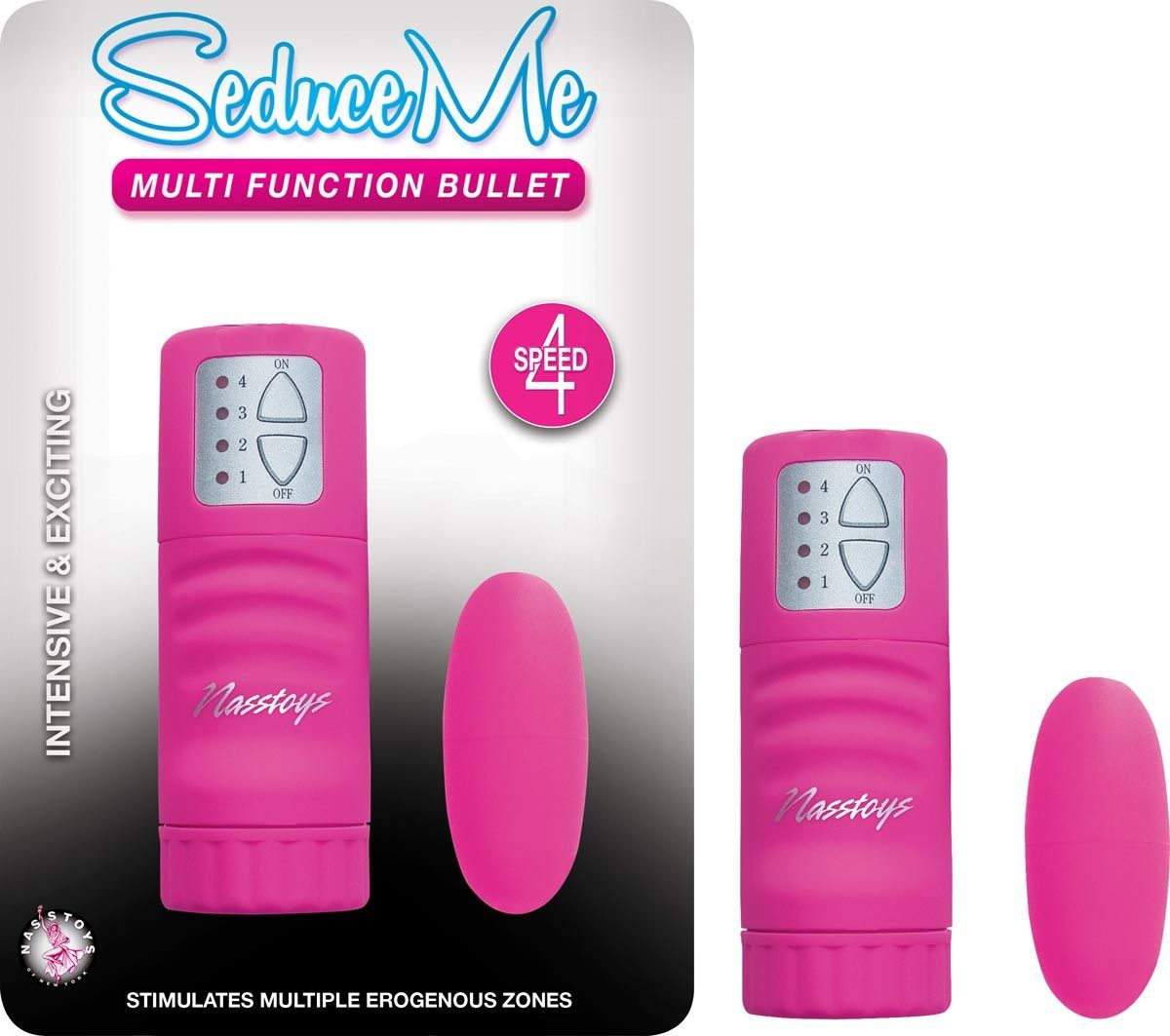 SEDUCE ME MULTI FUNCTION BULLET-PINK - #2736-1