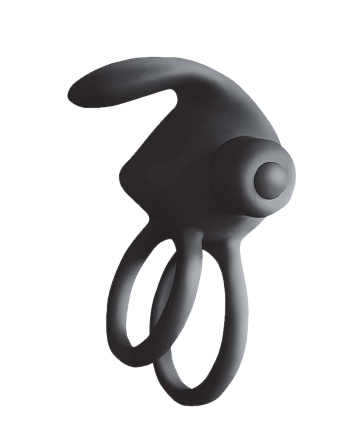 RAM VIBRATING COCKRING-BLACK - #2812-1