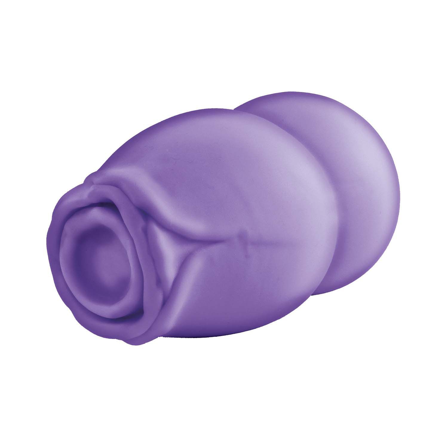 DELITE HEATED ROSE MASTURBATOR-PURPLE - #3200-2