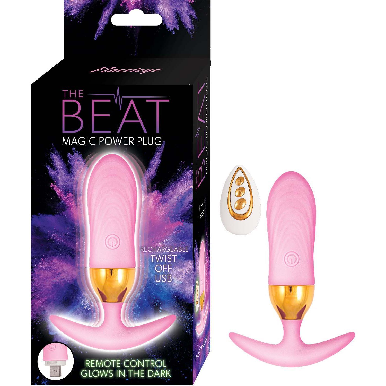 THE BEAT MAGIC POWER PLUG-PINK - #3152-1