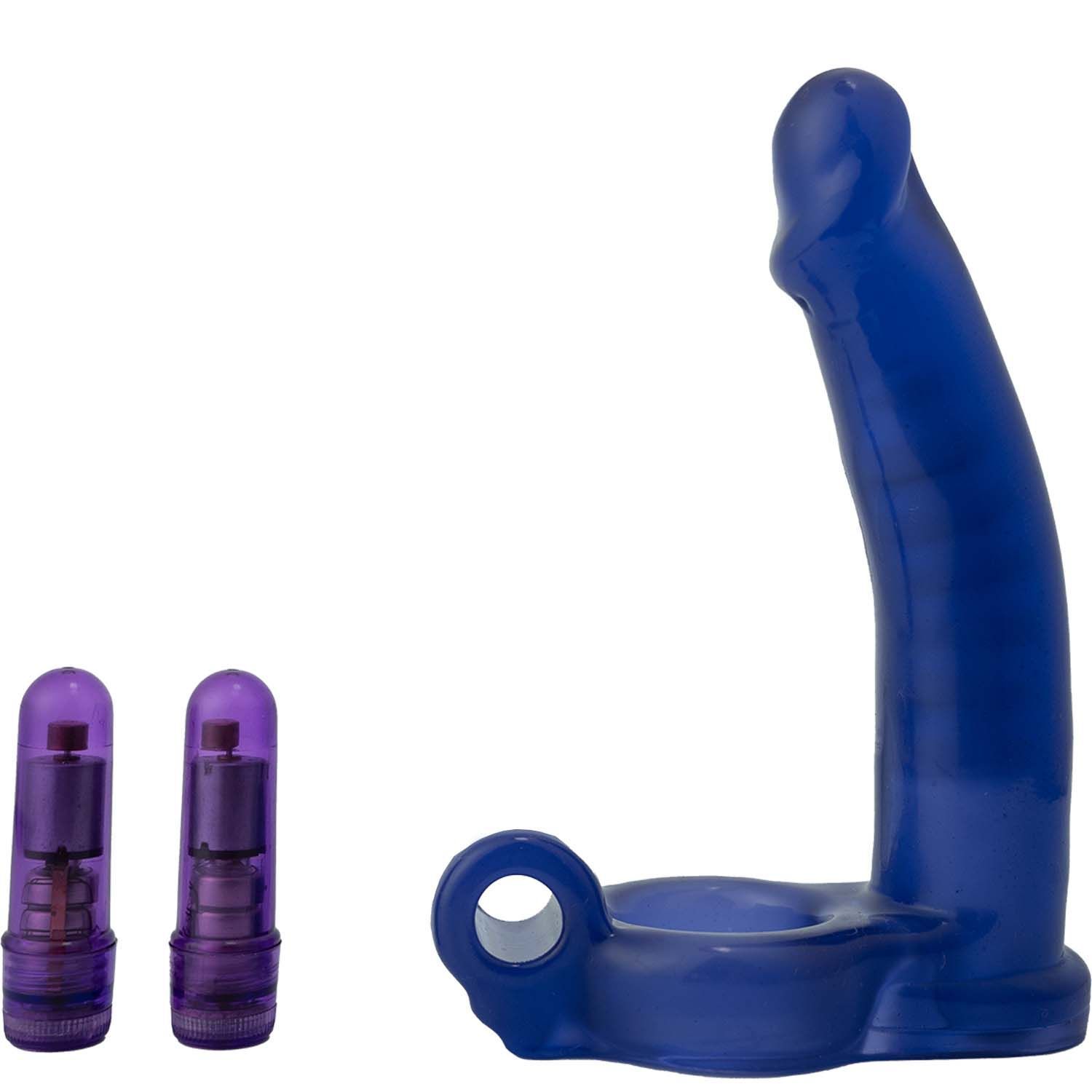 DOUBLE PENETRATOR ULTIMATE COCKRING-PURPLE - #2130-2
