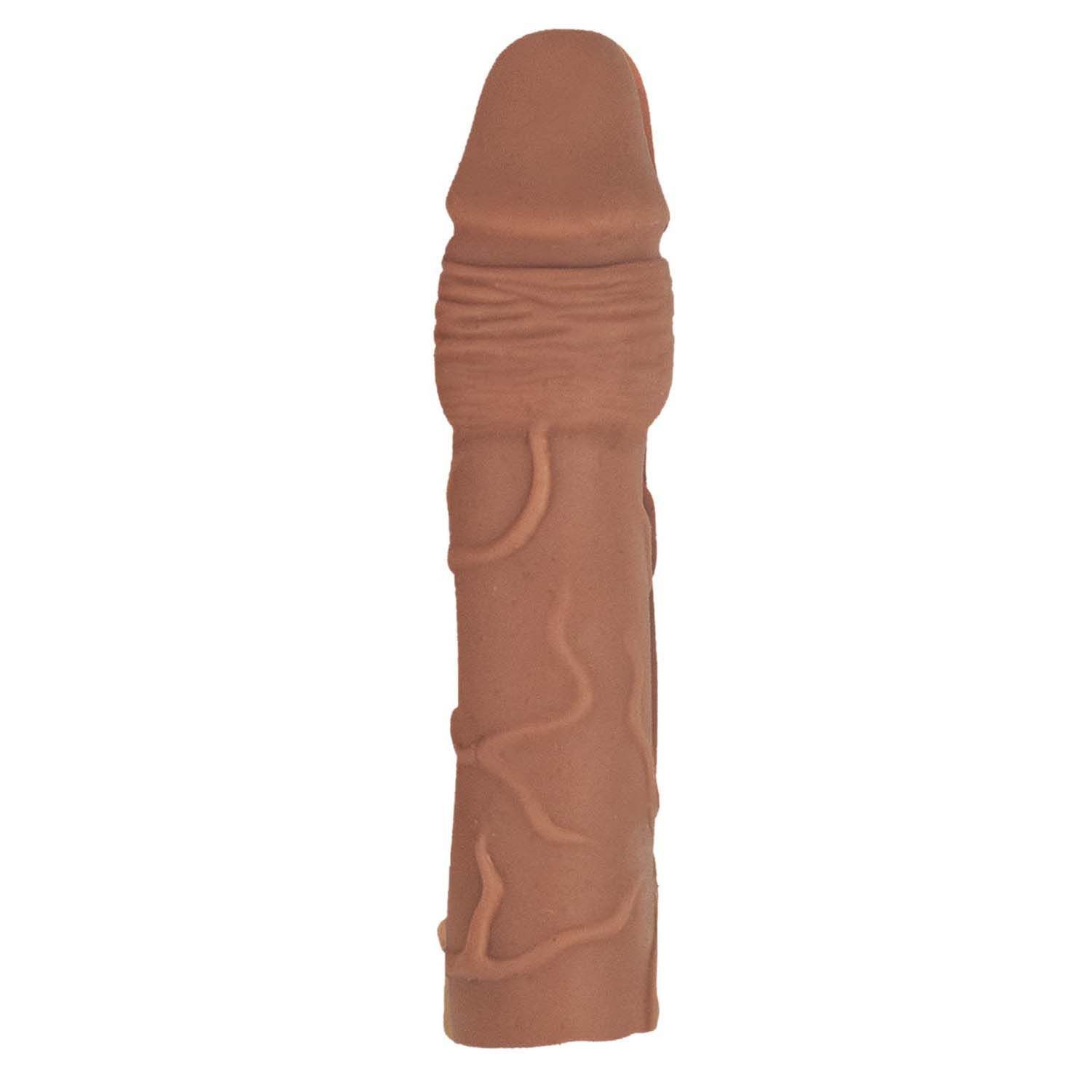NATURAL REALSKIN PENIS XTENDER -BROWN - #2854-2