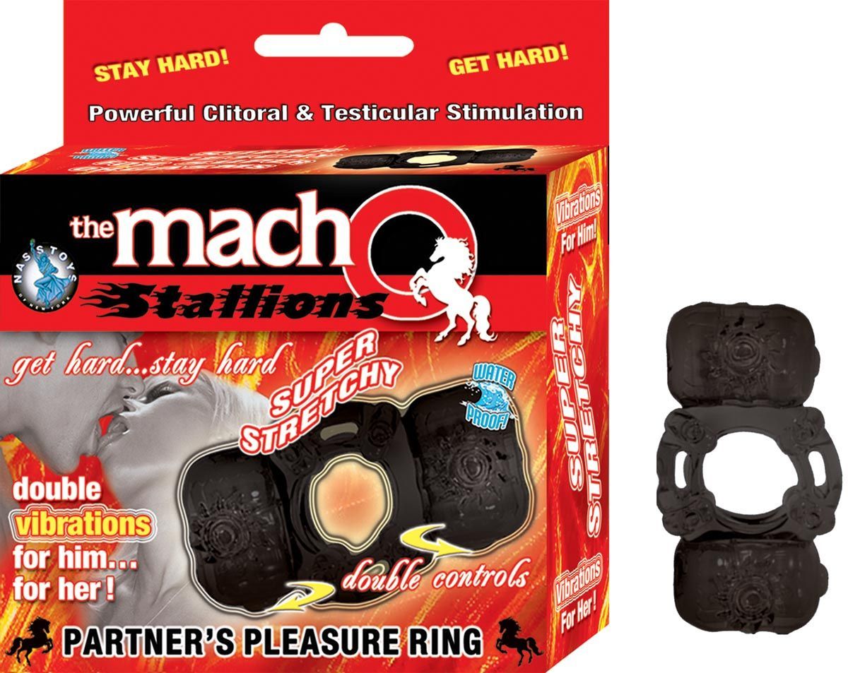 THE MACHO STALLIONS - PARTNER&#39;S PLEASURE RING - #2184