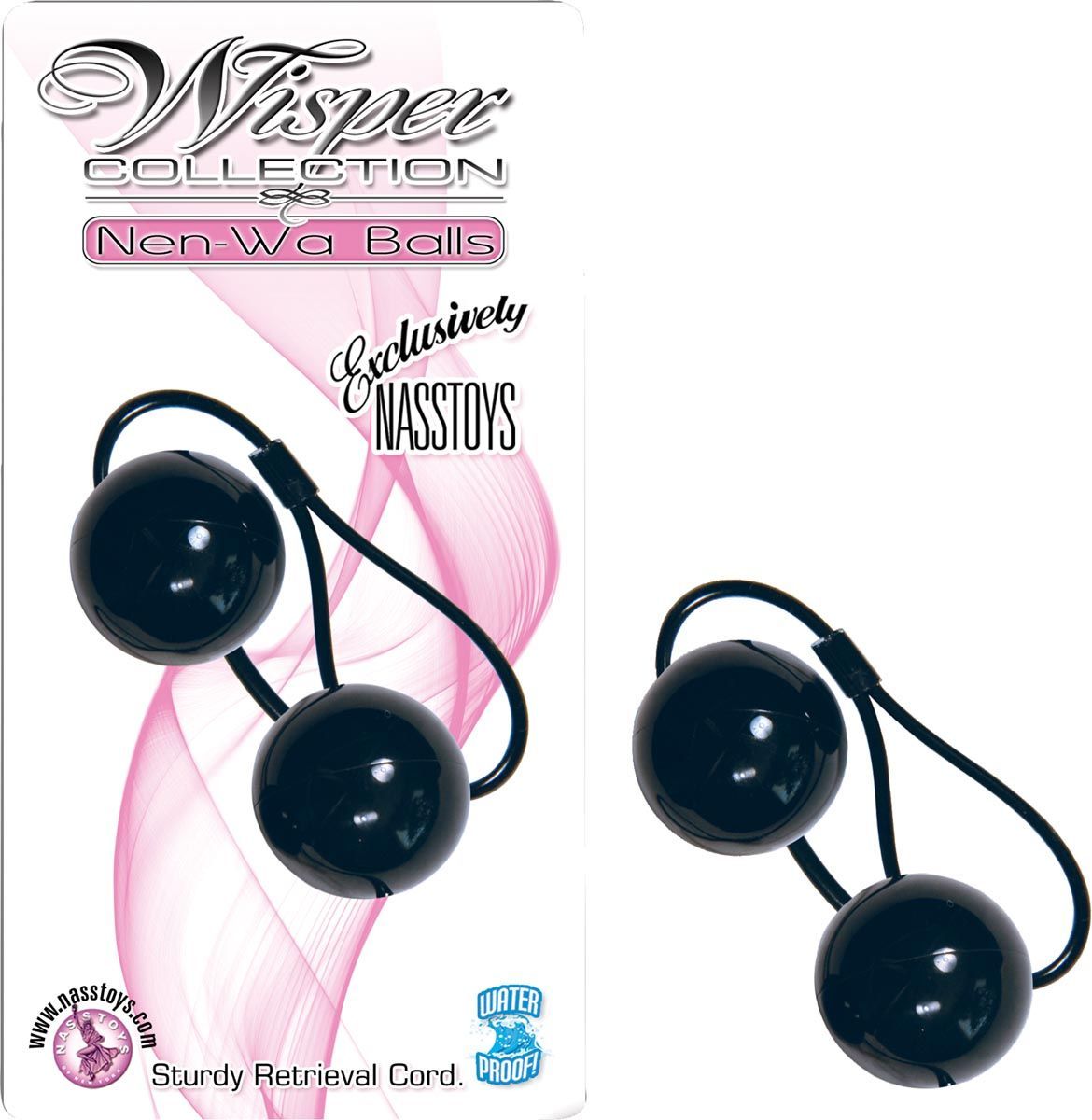 WISPER COLLECTION NEN-WA BALLS - Black - #2212-1