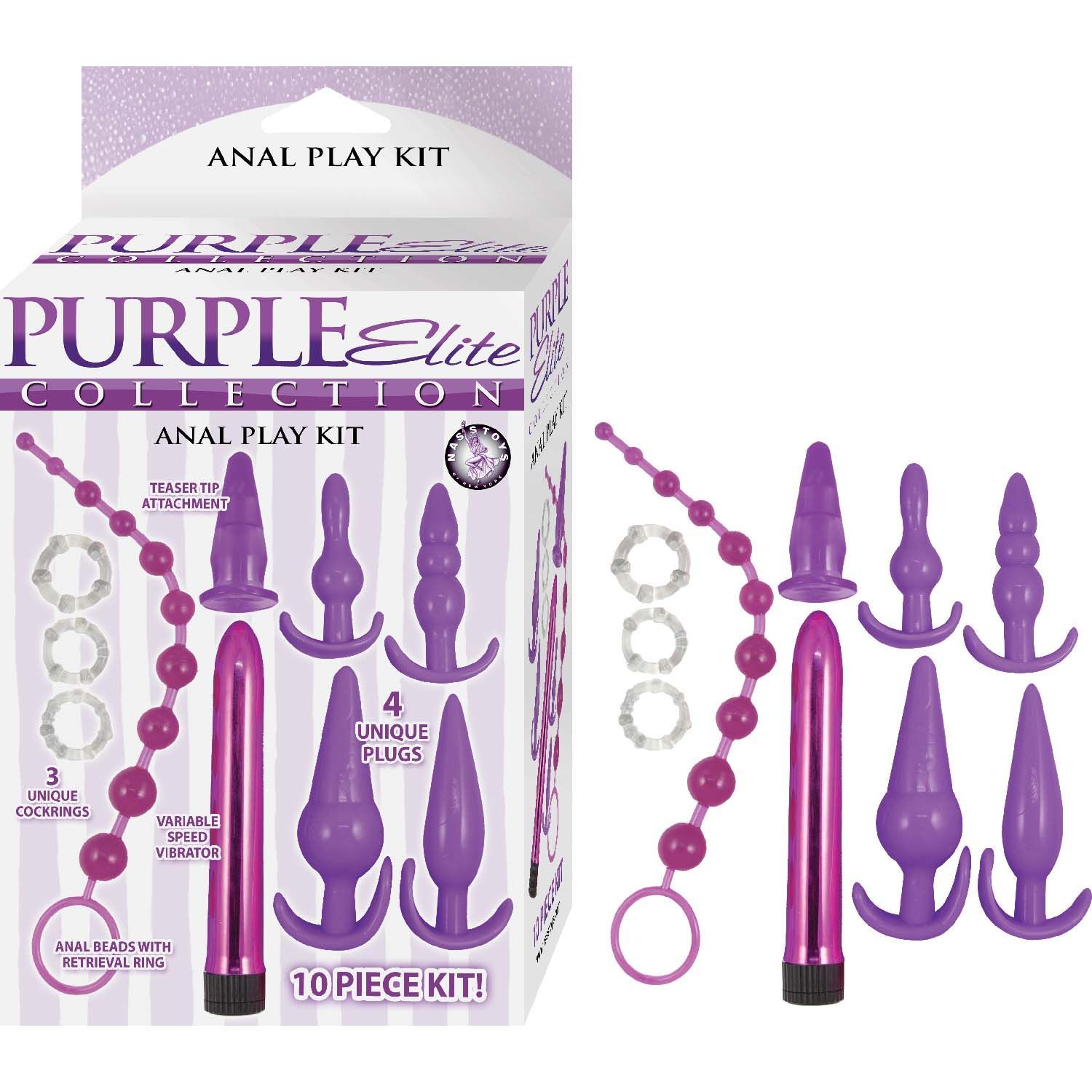 PURPLE ELITE COLLECTION ANAL PLAY KIT-PURPLE - #3120