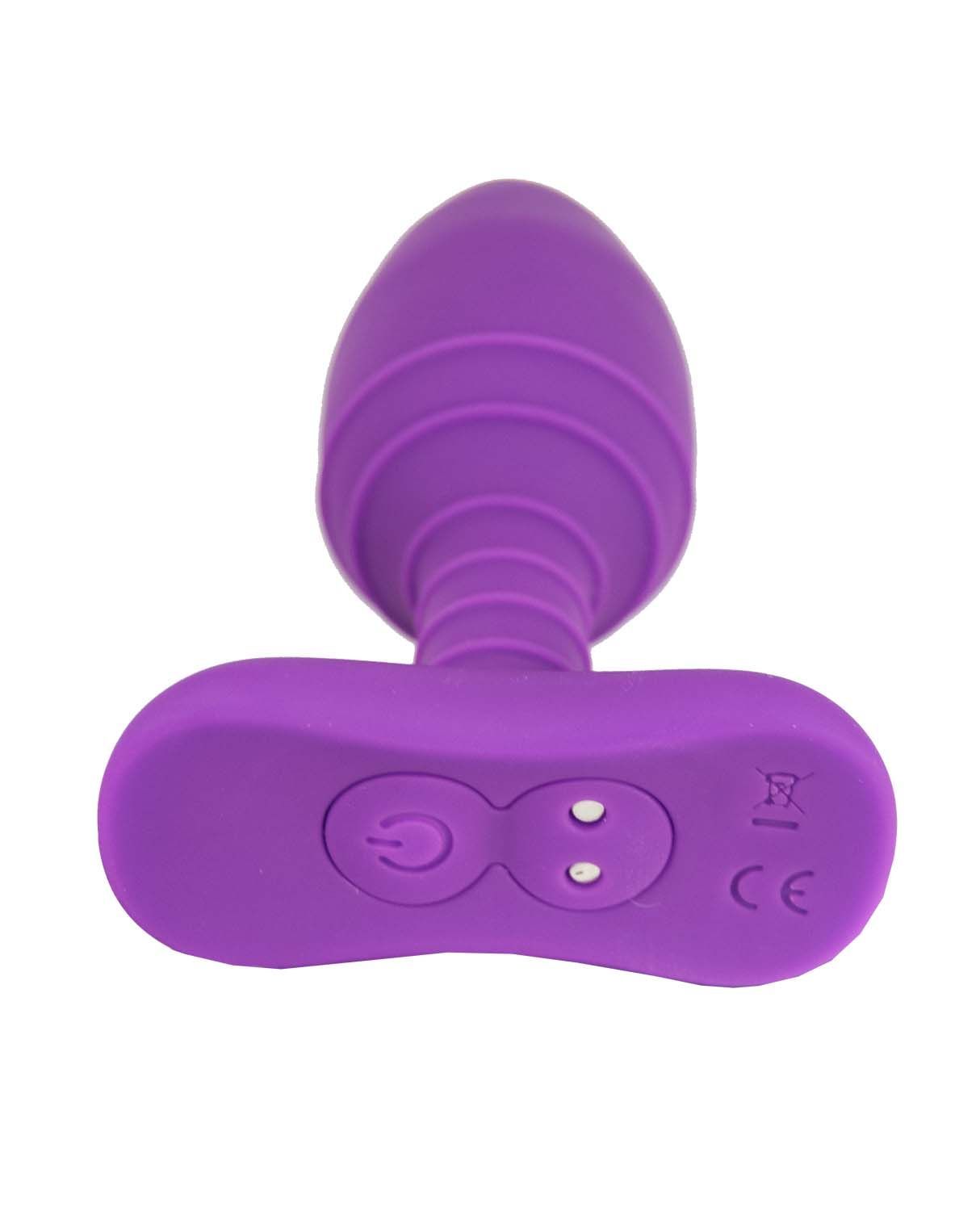 COMMANDER BEGINNER&#39;S VIBRATING HOT PLUG-PURPLE - #2809-2