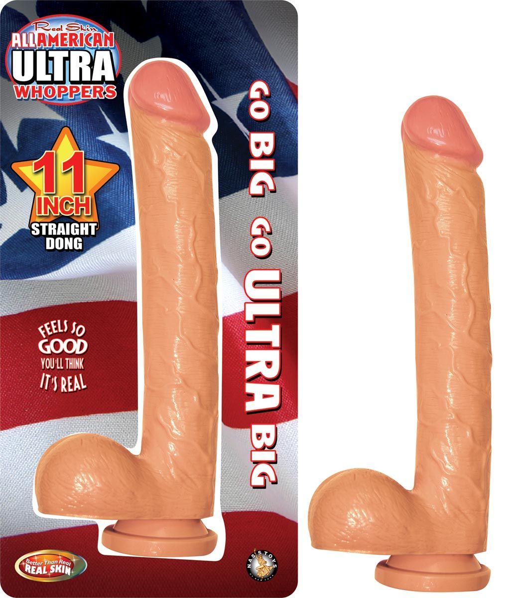 ALL AMERICAN ULTRA WHOPPERS 11&quot; STRAIGHT DONG - WHITE - #2531