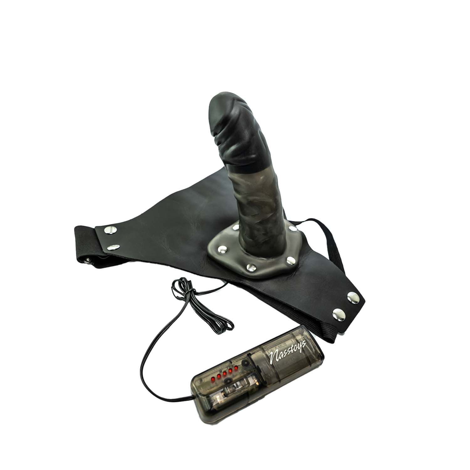VIBRATING CRYSTAL JELLY POWER COCK-SMOKE - #1673-2