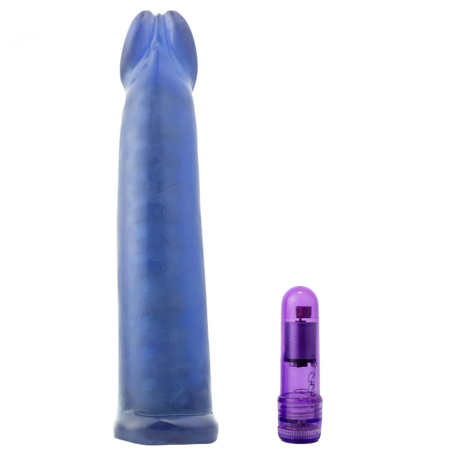 DOUBLE PENETRATOR COCKRING-PURPLE - #1914-2