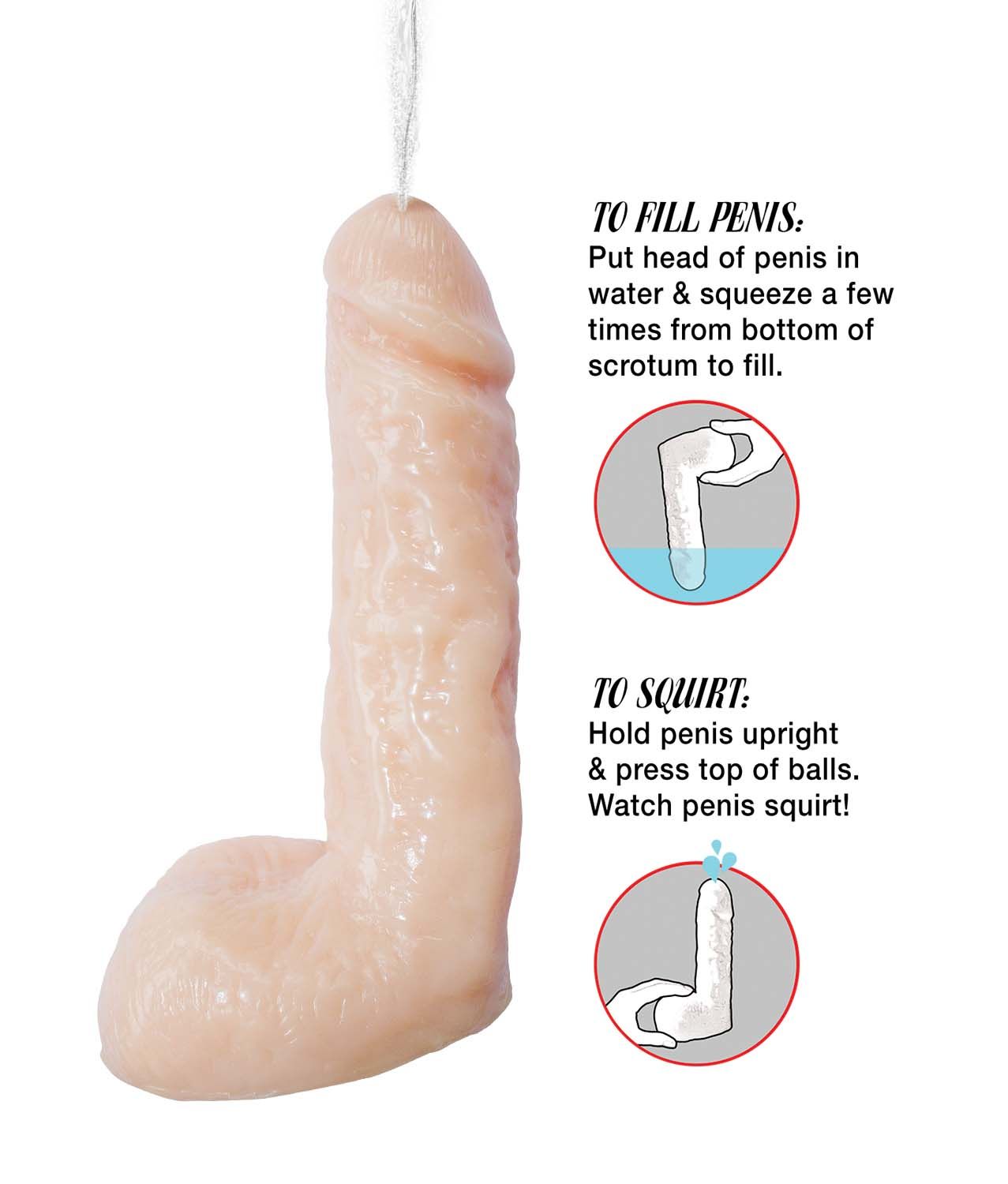 NATURAL REALSKIN SQUIRTING PENIS #3 - #2761