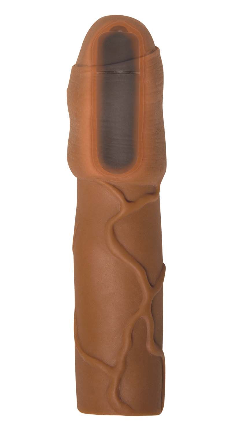 NATURAL REALSKIN UNCIRCUMCISED XTENDER-BROWN - #2772-2