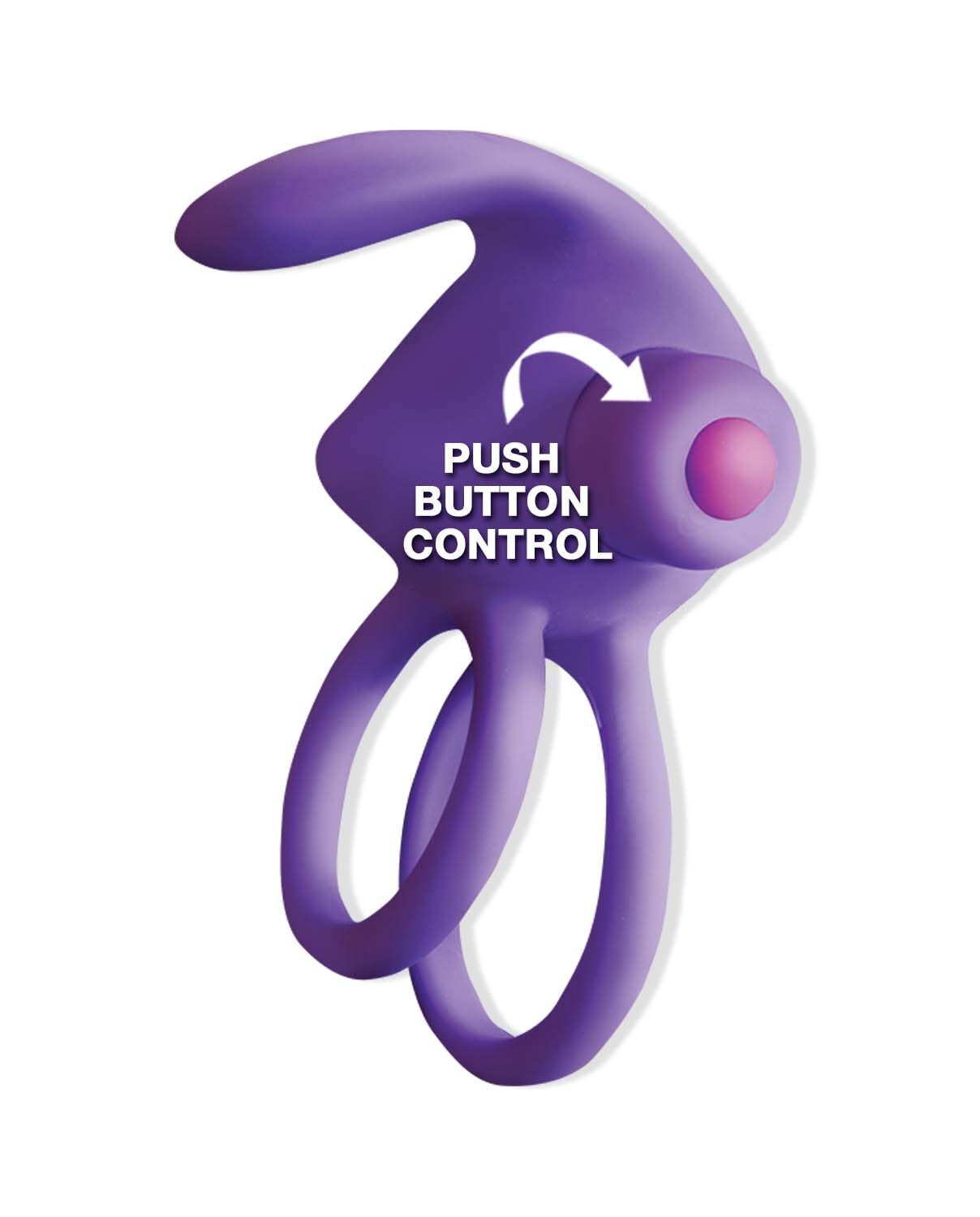 RAM VIBRATING COCKRING-PURPLE - #2812-2