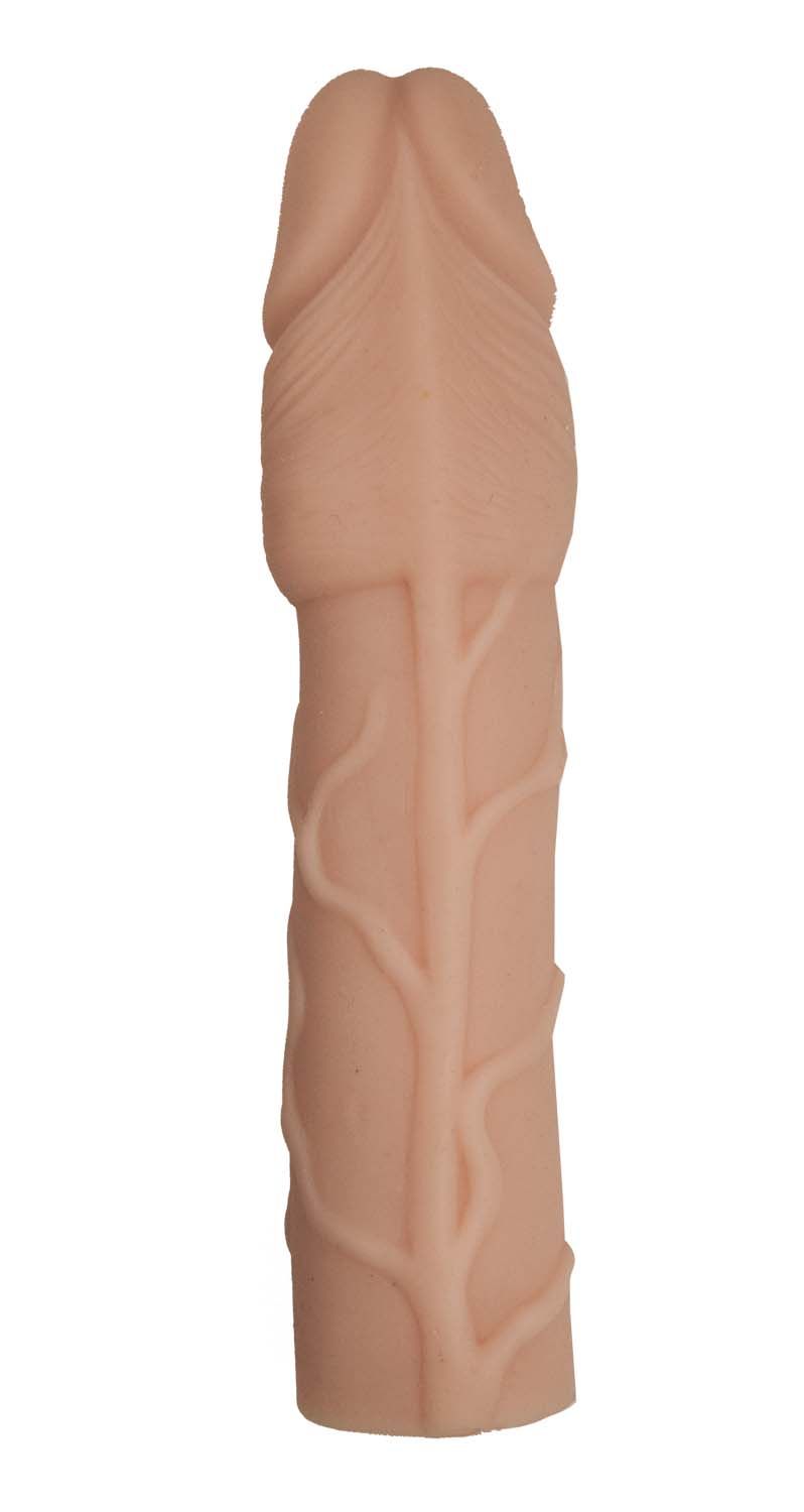 NATURAL REALSKIN PENIS XTENDER -WHITE - #2854-1