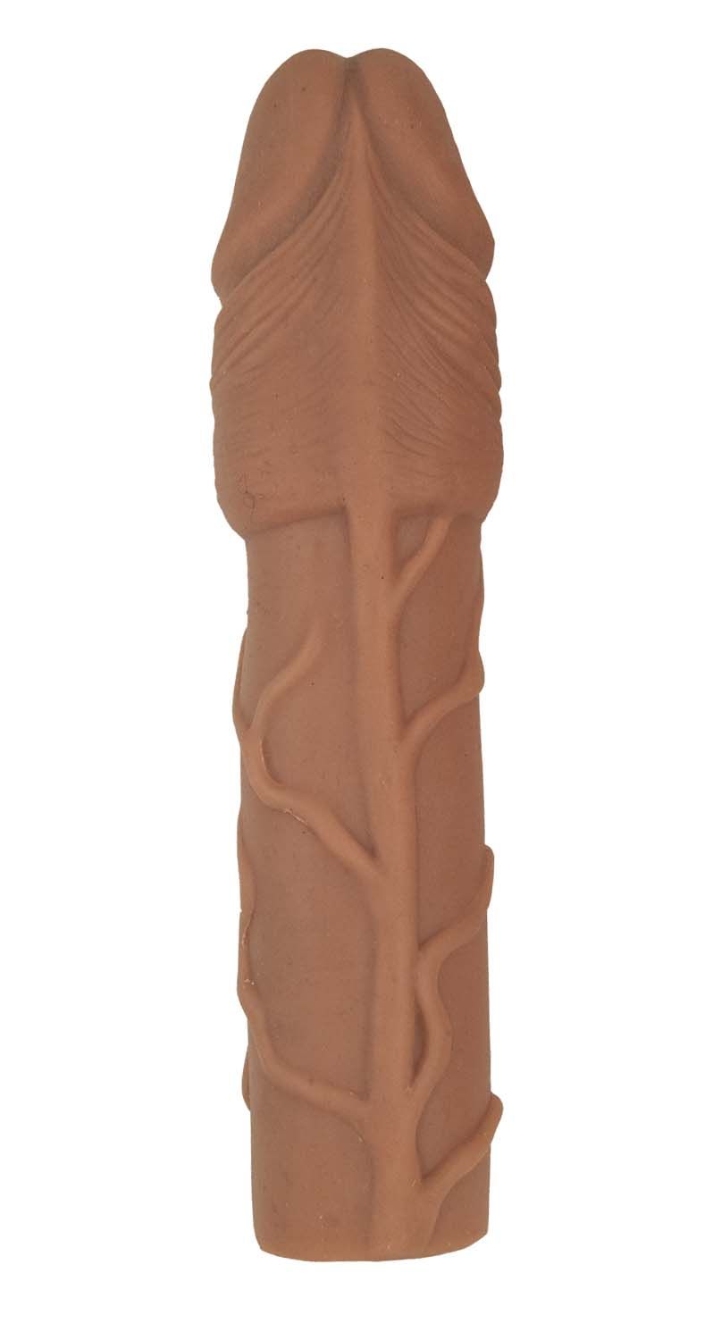 NATURAL REALSKIN PENIS XTENDER -BROWN - #2854-2