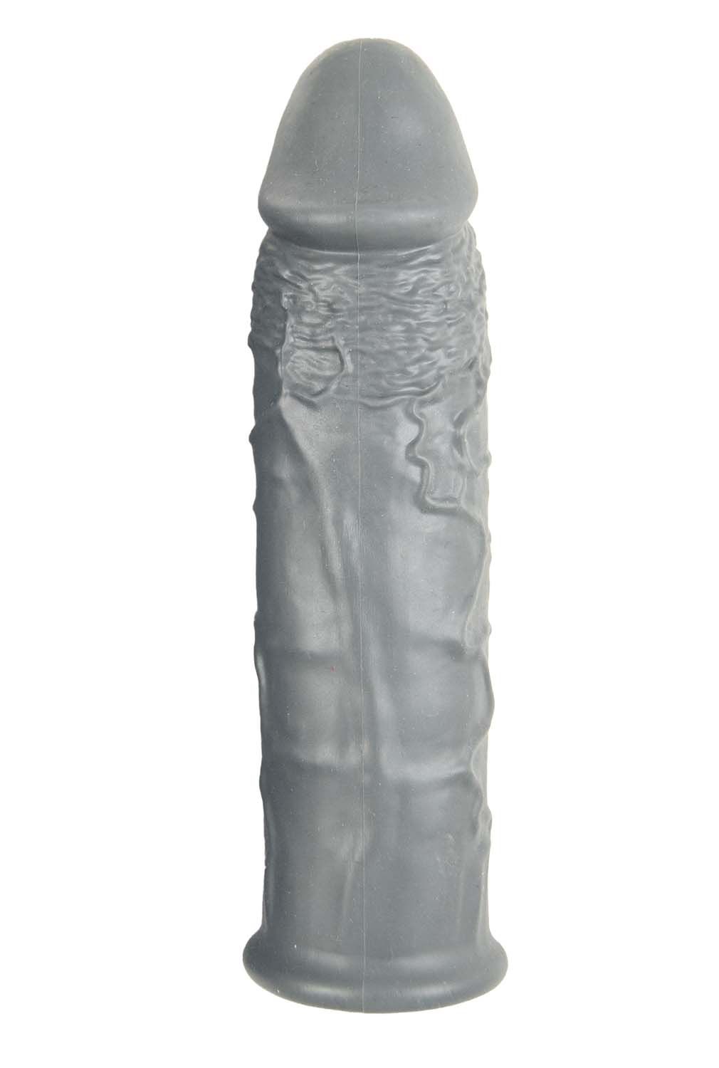THE GREATEST EXTENDER 6&quot; PENIS SLEEVE-GREY - #2885-2