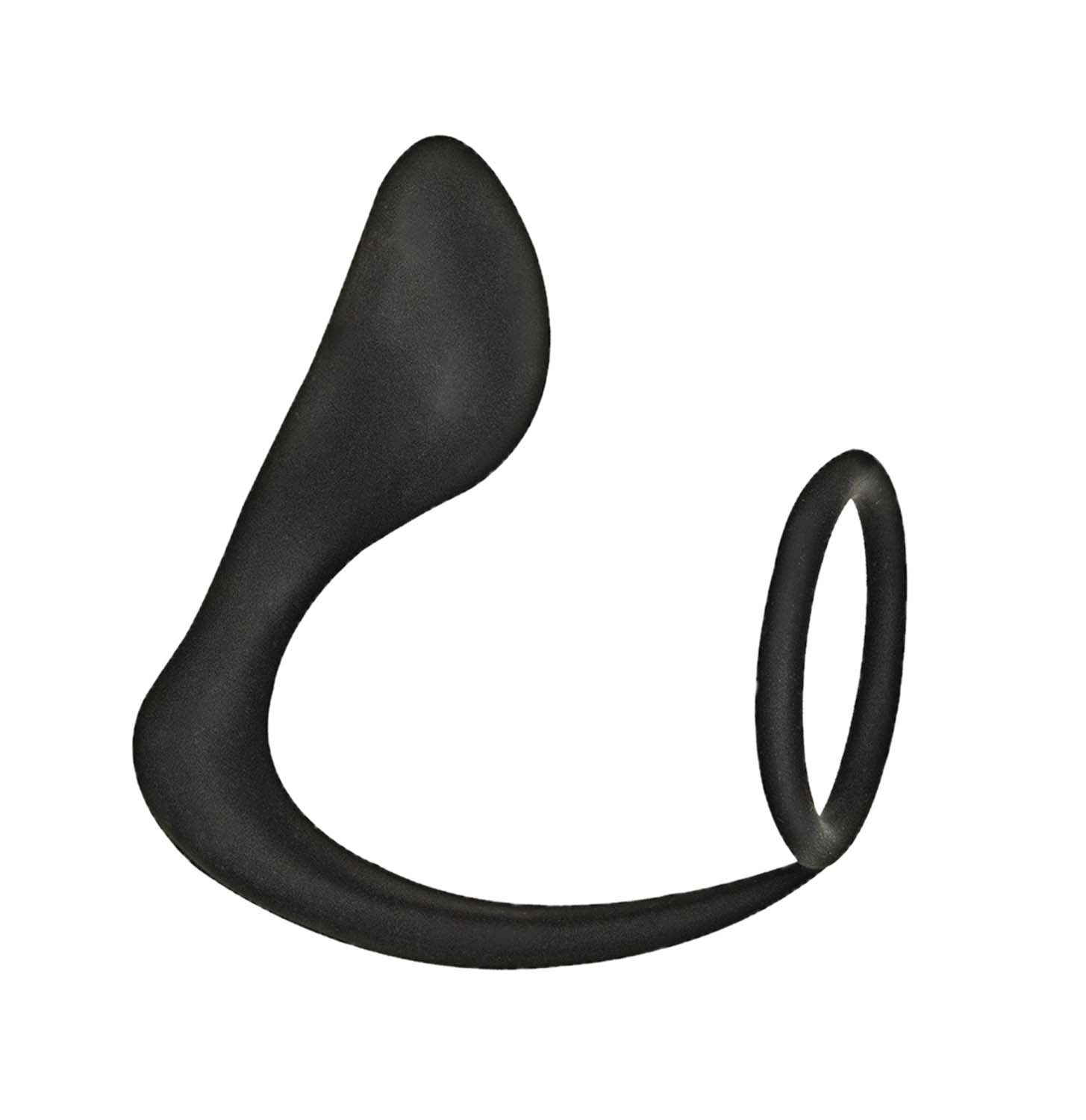 COMMANDER PROSTATE PLEASER COCKRING-BLACK - #2944