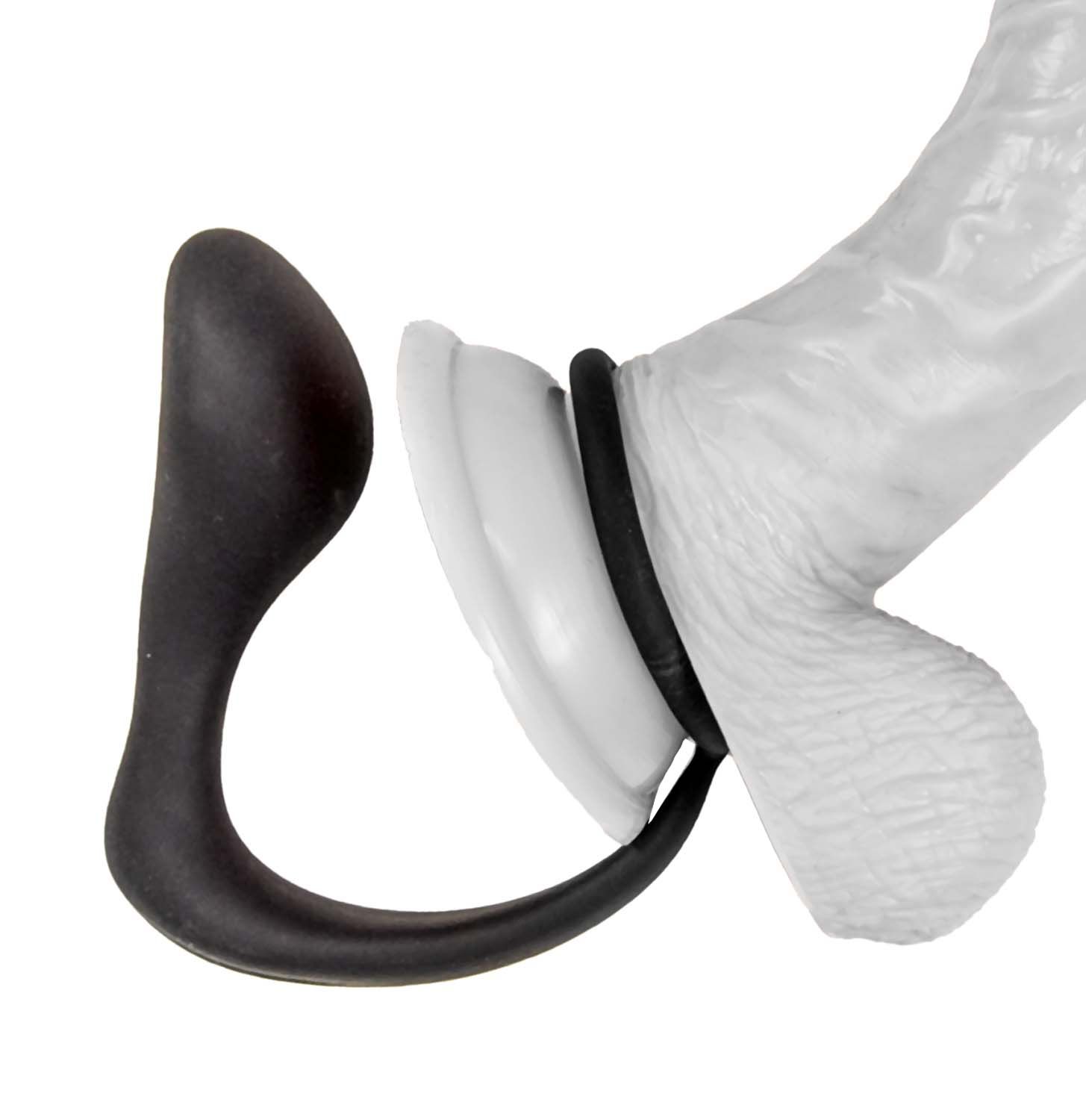 COMMANDER PROSTATE PLEASER COCKRING-BLACK - #2944
