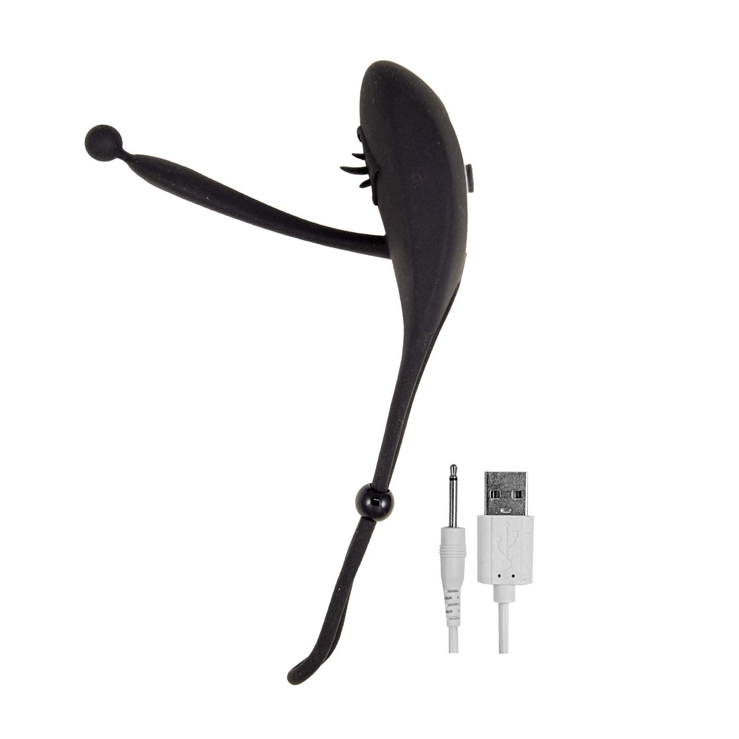 MY COCKRING VIBRATING PLEASURE PARTNER-BLACK - #2979