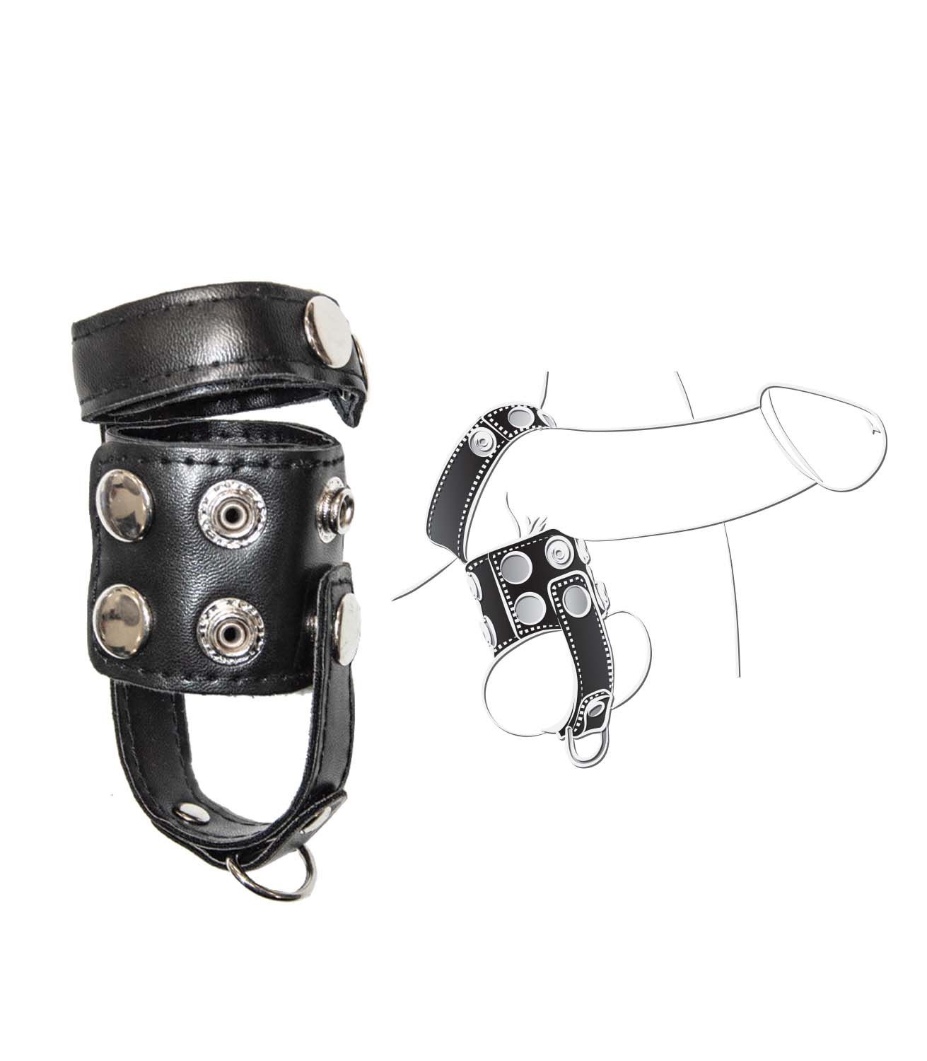 BALLGEAR BALL STRETCHER WITH SEPARATOR &amp; D-RING-BLACK - #3039
