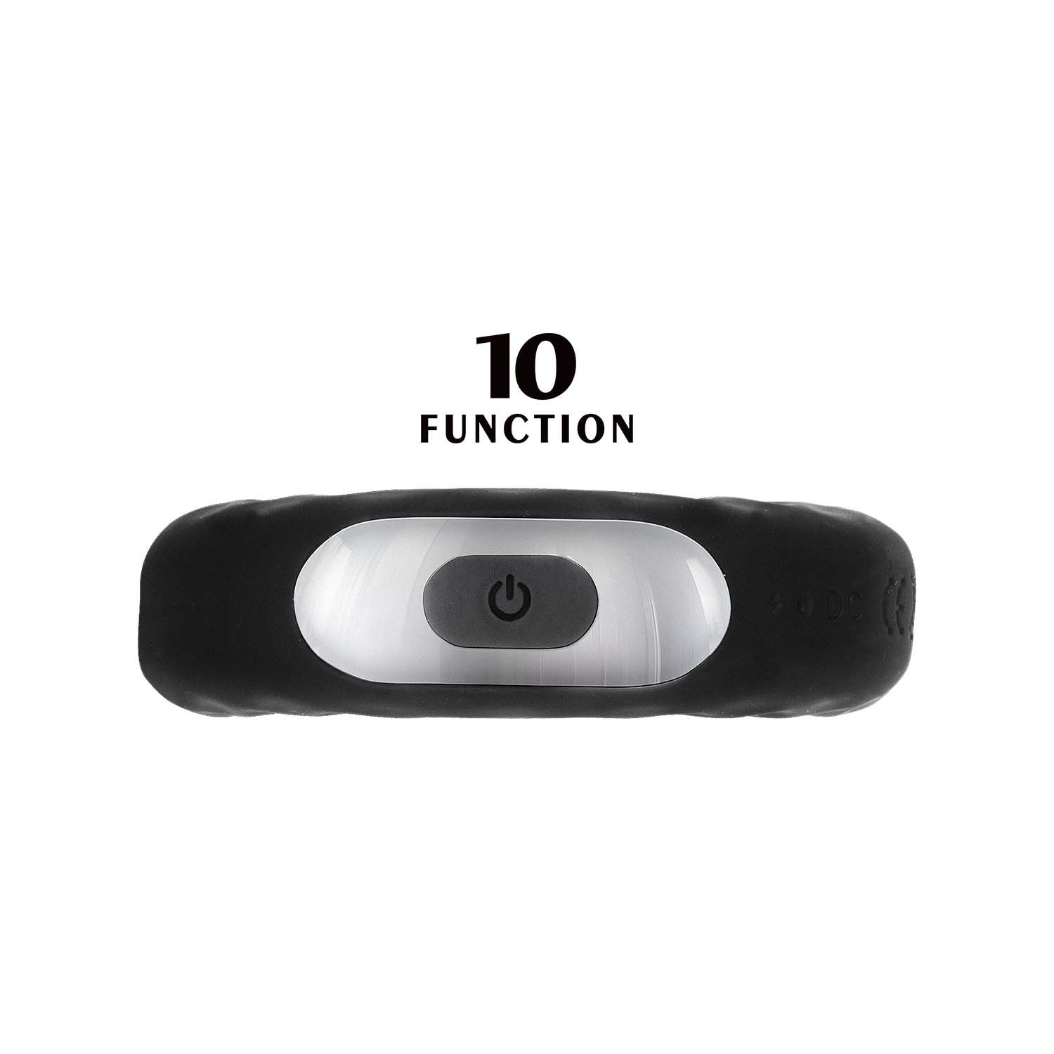 ENHANCER VIBRATING COCKRING-BLACK - #3062