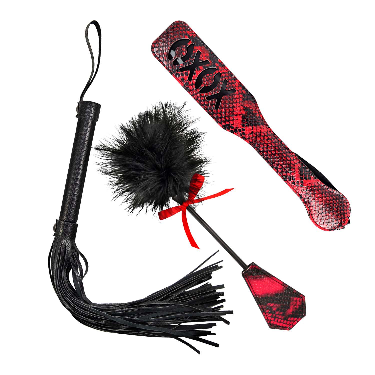 LOVERS KITS WHIP, TICKLE &amp; PADDLE - #3096
