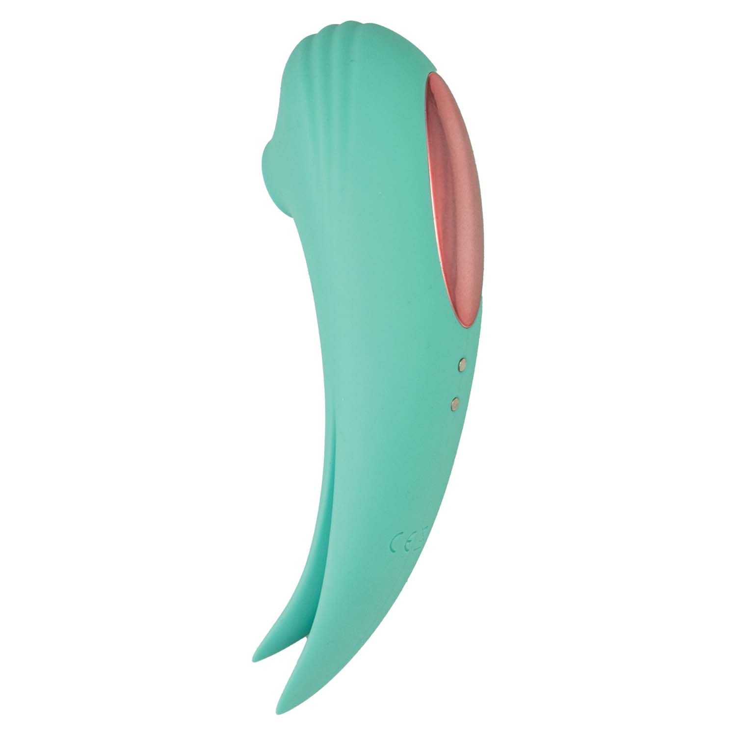 MYSTIQUE VIBRATING MASSAGERS SUCTION VIBE-AQUA - #3097-2