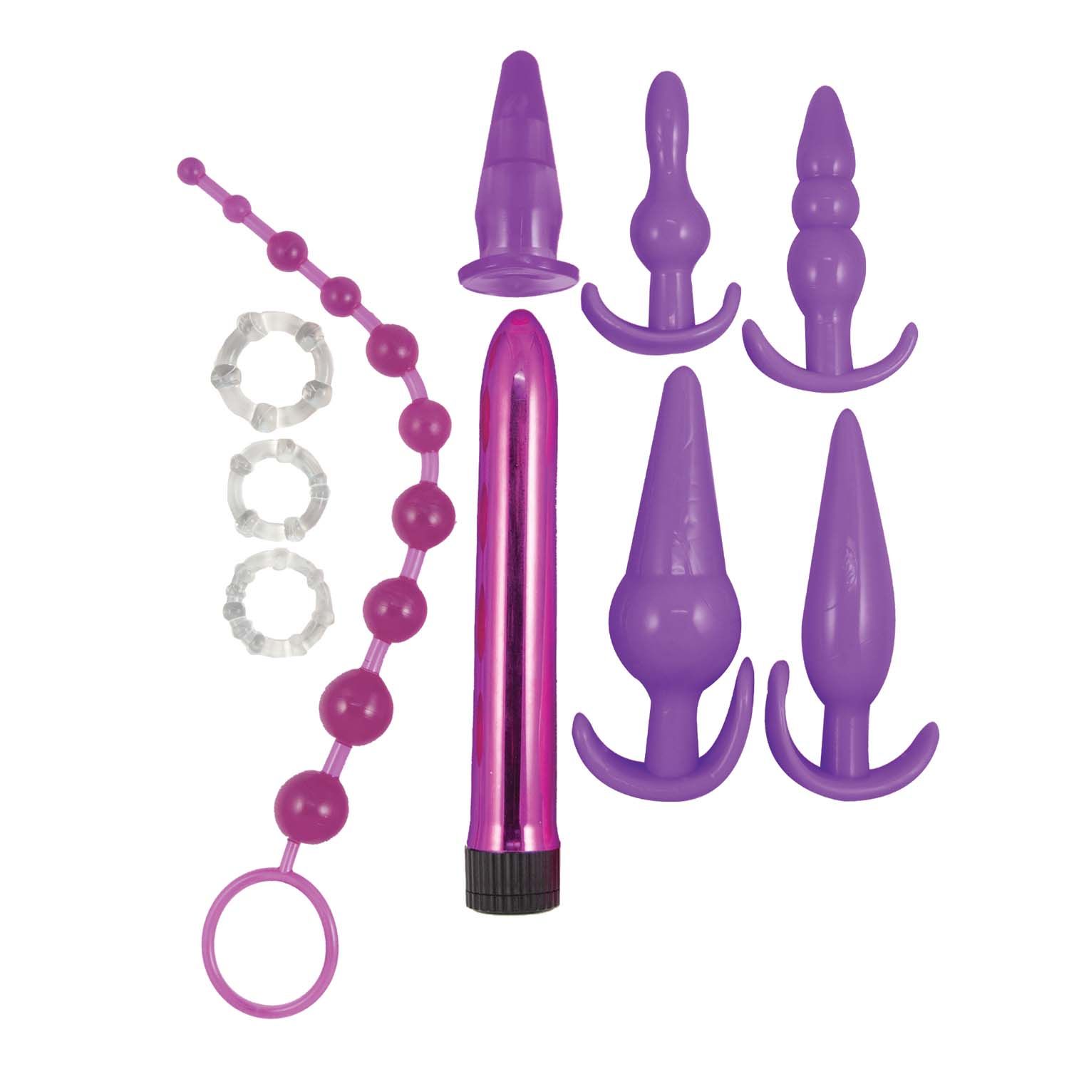 PURPLE ELITE COLLECTION ANAL PLAY KIT-PURPLE - #3120