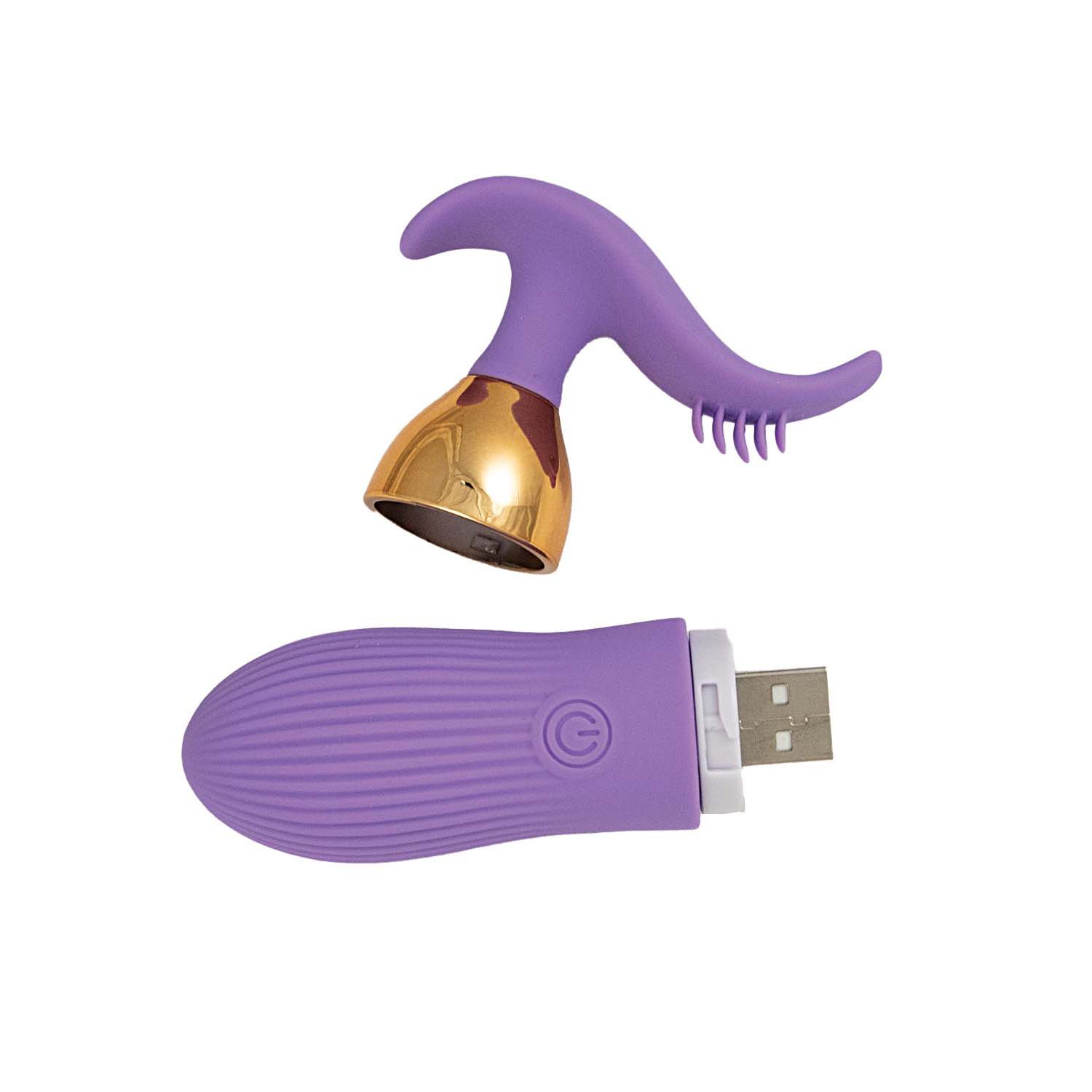THE BEAT MAGIC TICKLER PLUG-PURPLE - #3154-2