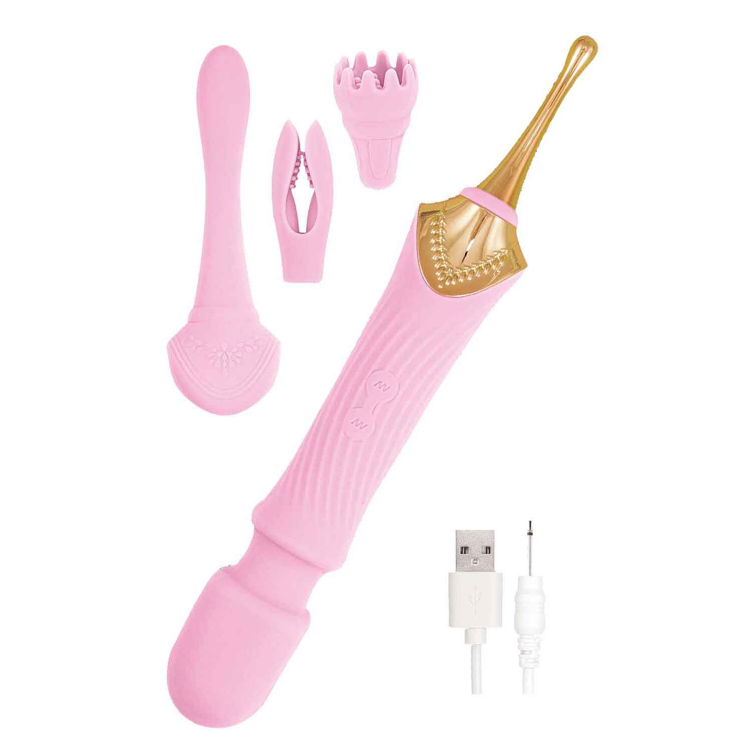 GODDESS PINK ELEGANCE MASSAGER-PINK - #3156