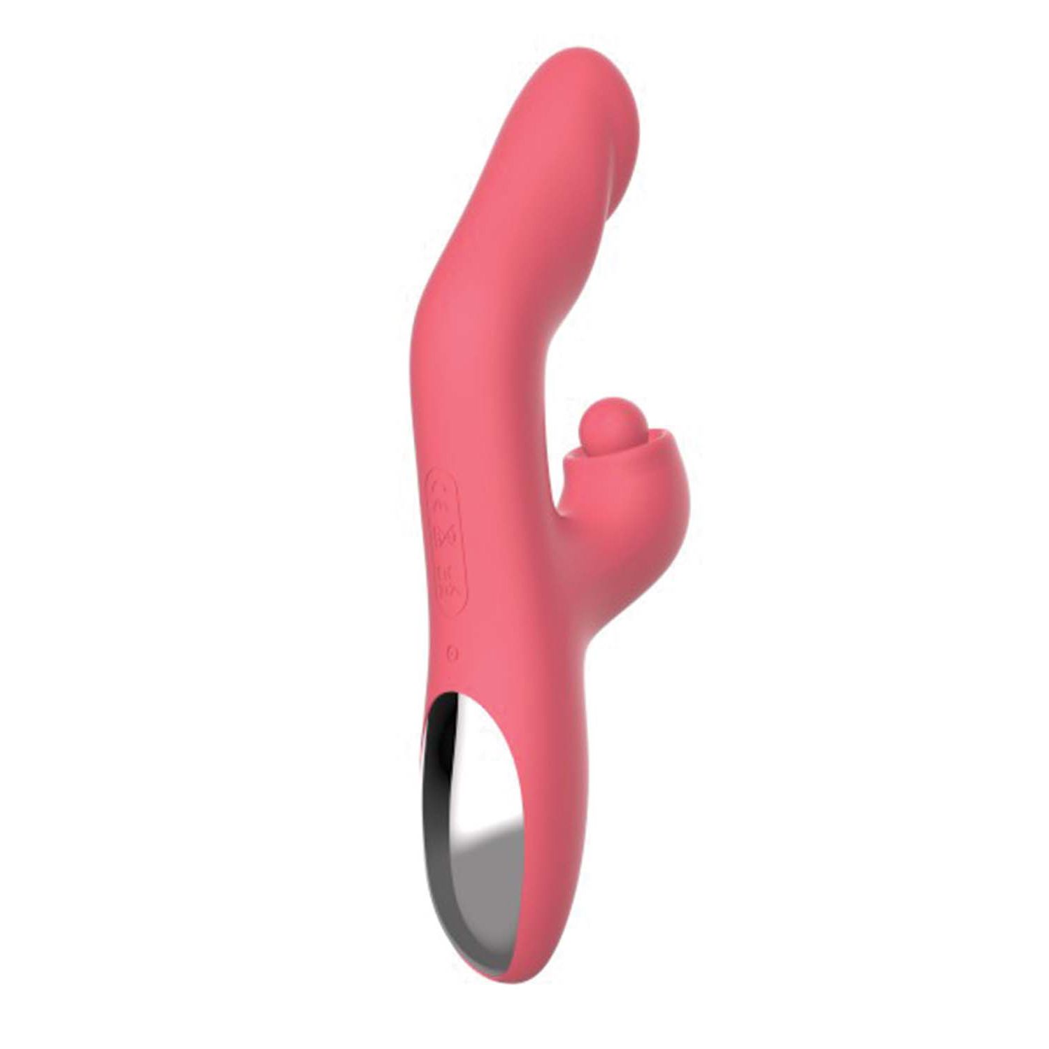 GODDESS HEAT UP TAPPING MASSAGER-CORAL - #3199-1