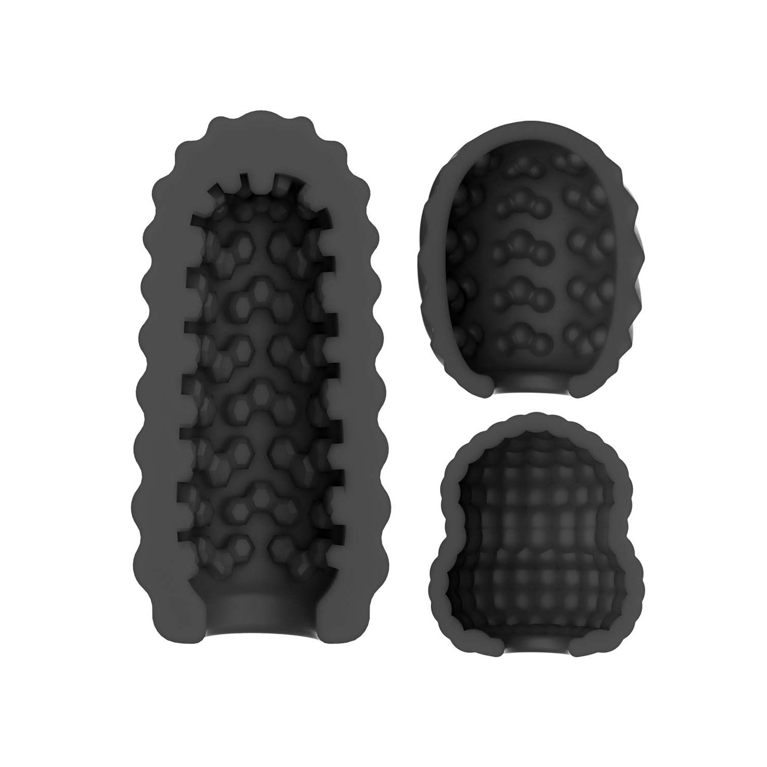 DELITE POCKET MASTURBATOR KIT-BLACK - #3205
