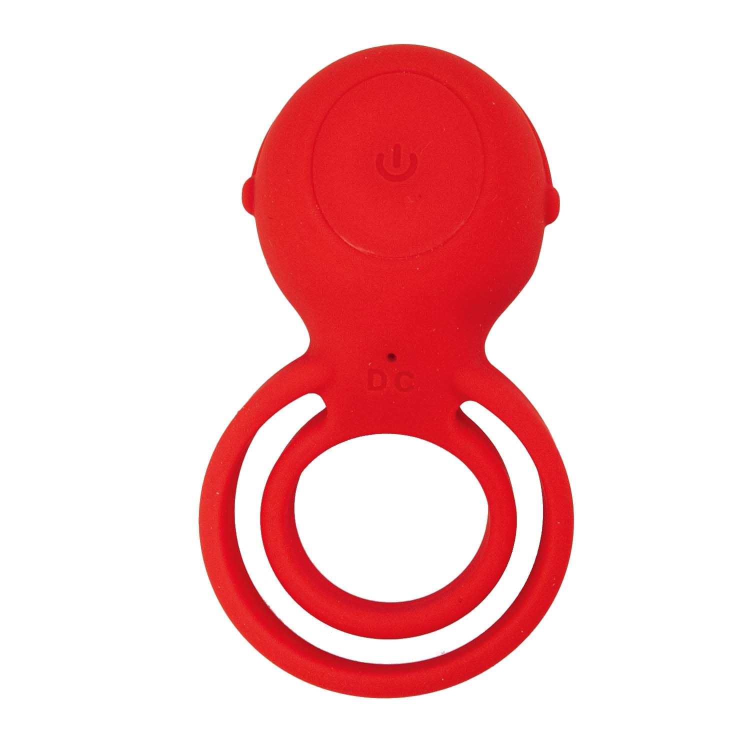 COCKPOWER ULTIMATE VIBRATING COCKRING-RED - #3216-1