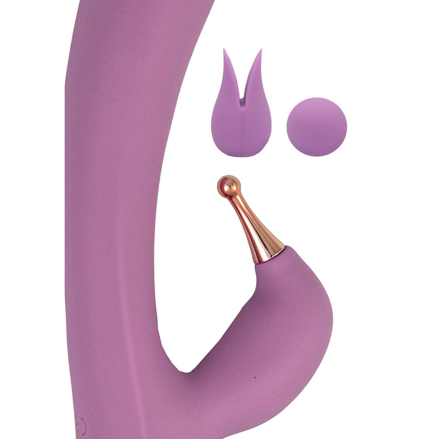 GODDESS TRI-TIP PERSONAL MASSAGER-LAVENDER - #3224-2