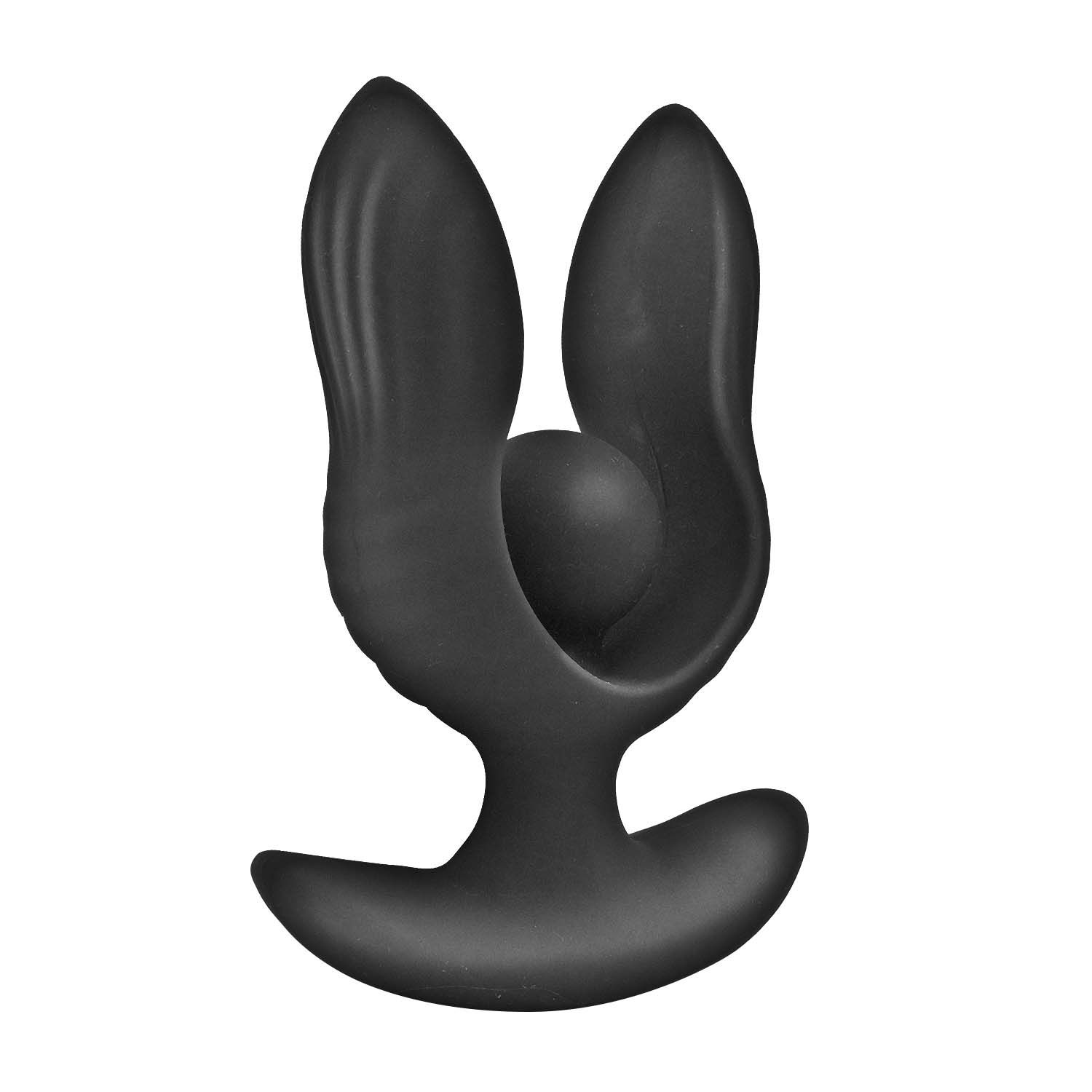 ATOMIC VIBRATING INFLATABLE PLUG-BLACK - #3244