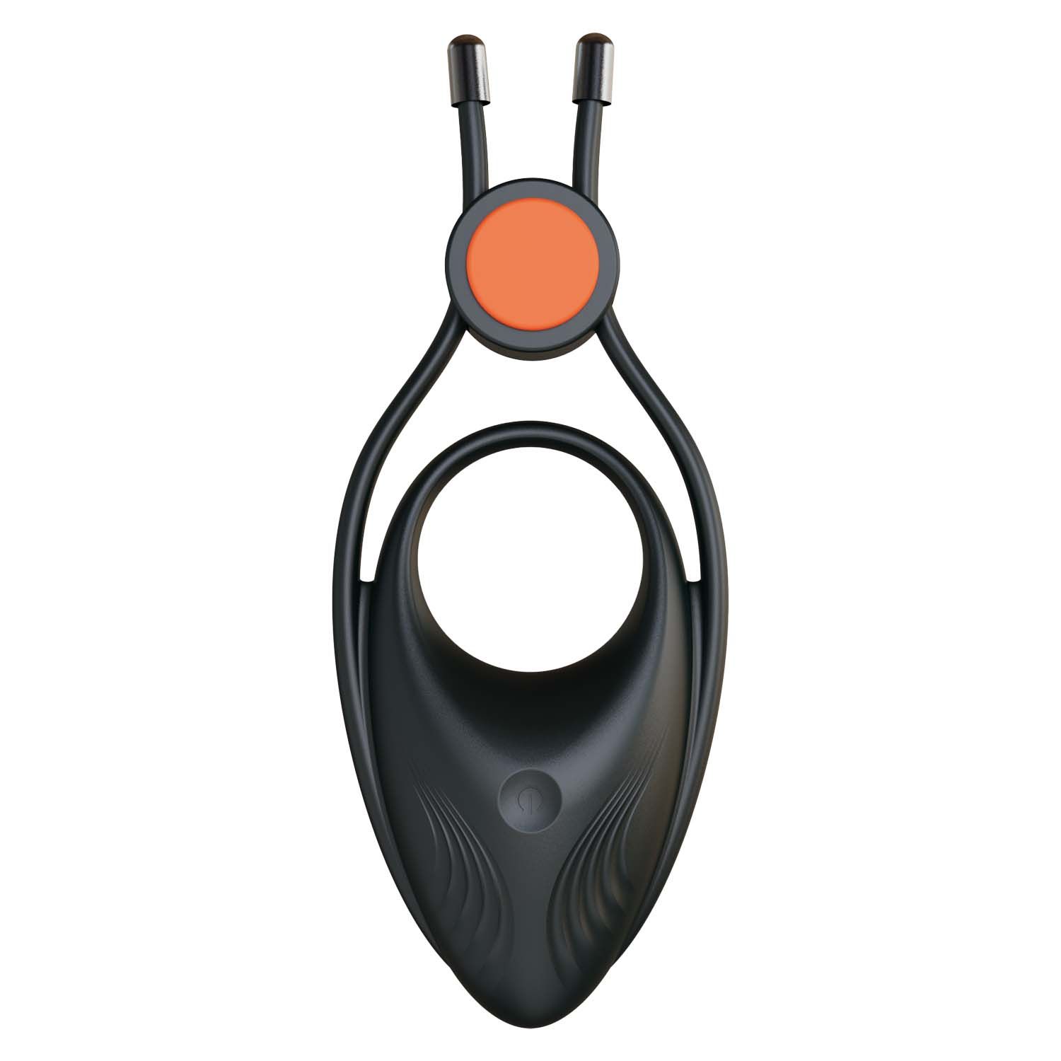 COCKPOWER VIBRATING RING W/ADJUSTABLE COCK TIE-BLACK - #3246