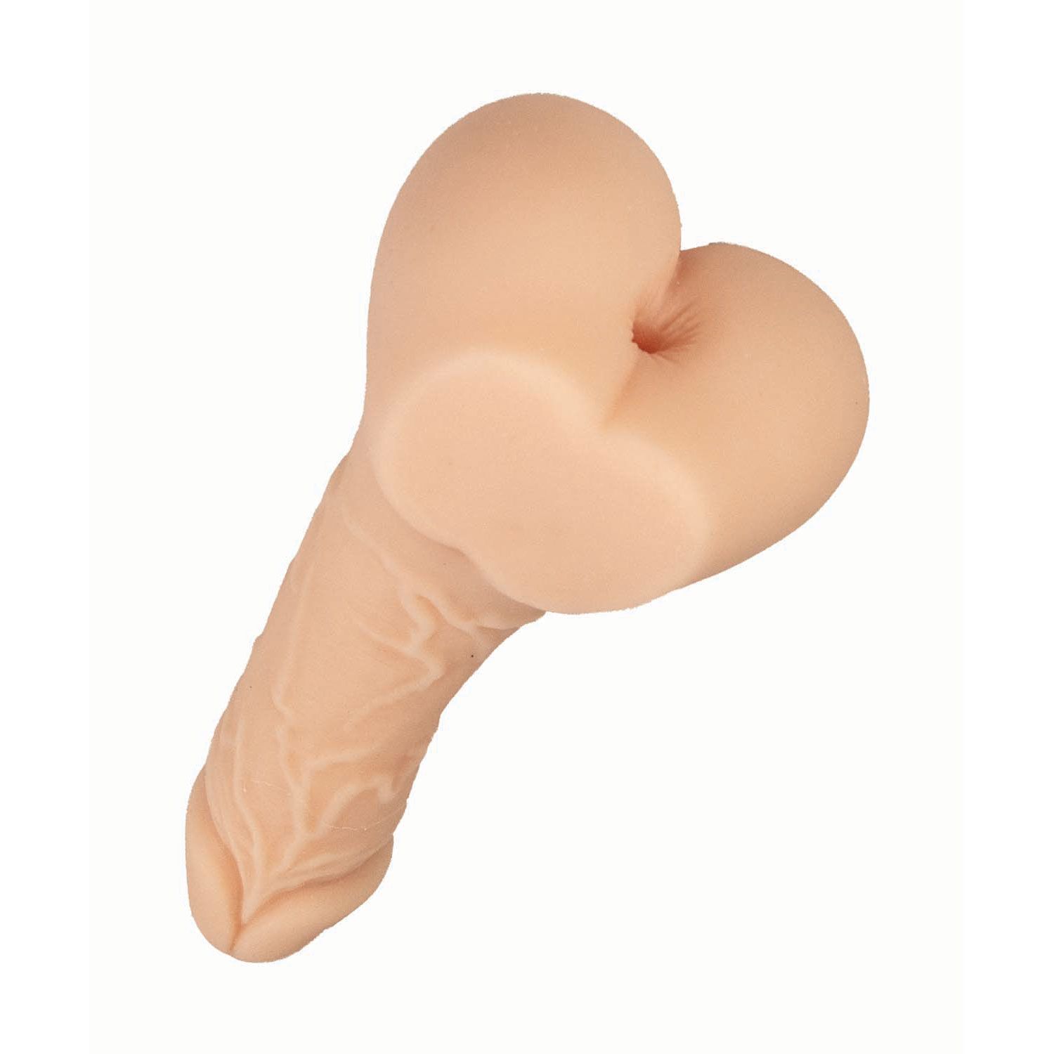 ALWAYS HORNY SELF-LUBRICATING MASTURBATOR &amp; PENIS SLEEVE 9&quot; STUD-WHITE - #3250