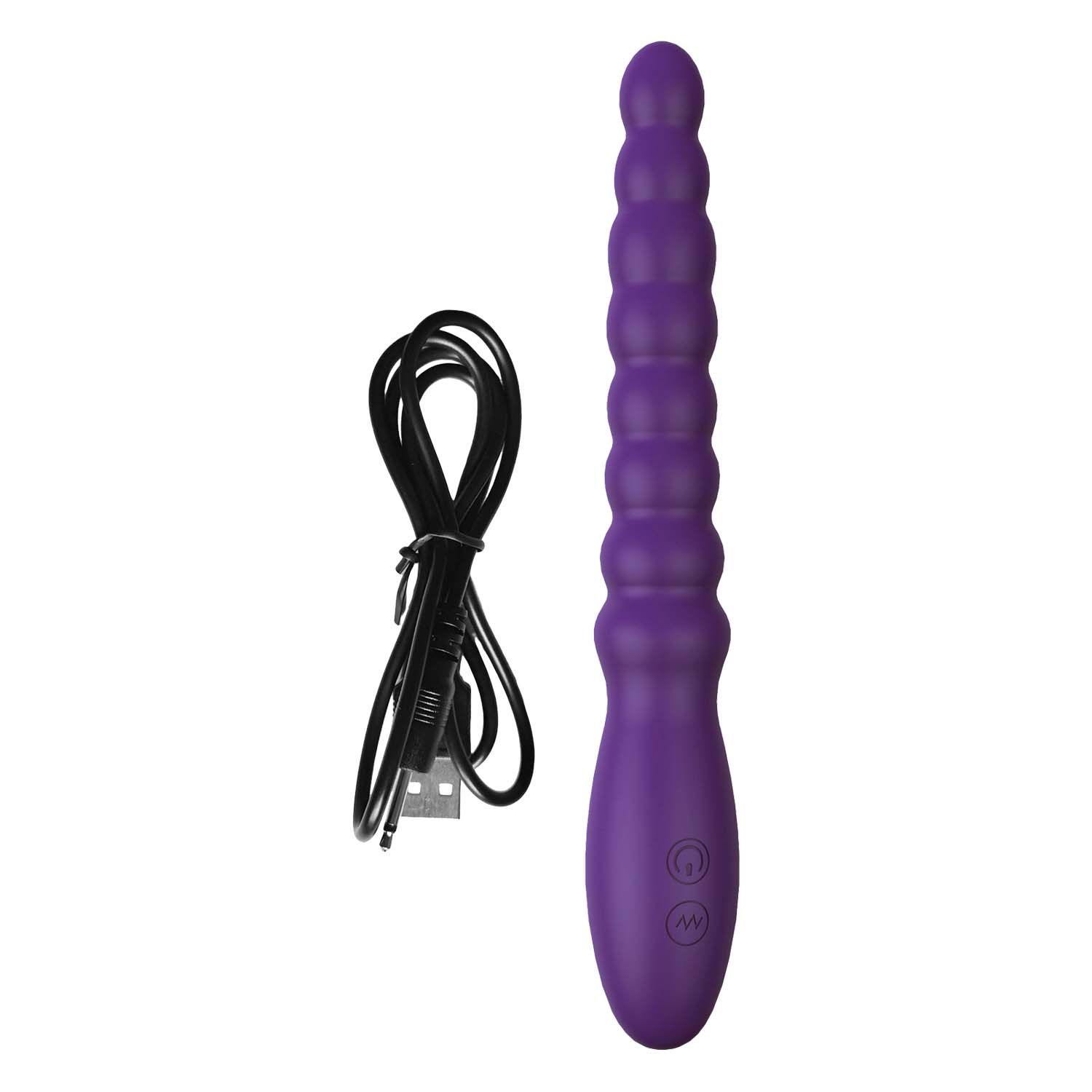 ASS-SATION MAGIC WAND ANAL VIBE-PURPLE - #3284-2
