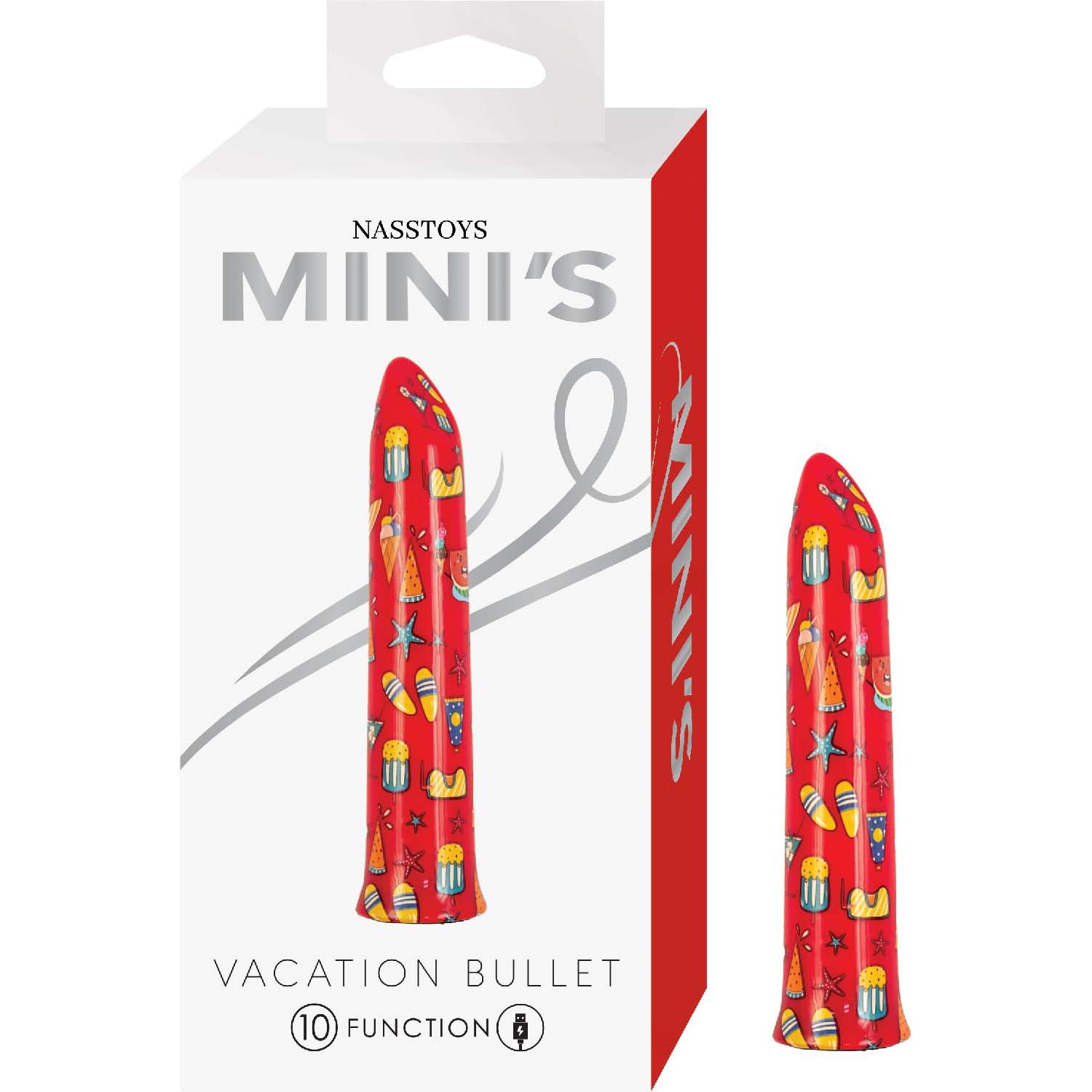 NASSTOYS MINI'S VACATION BULLET-RED -#3262